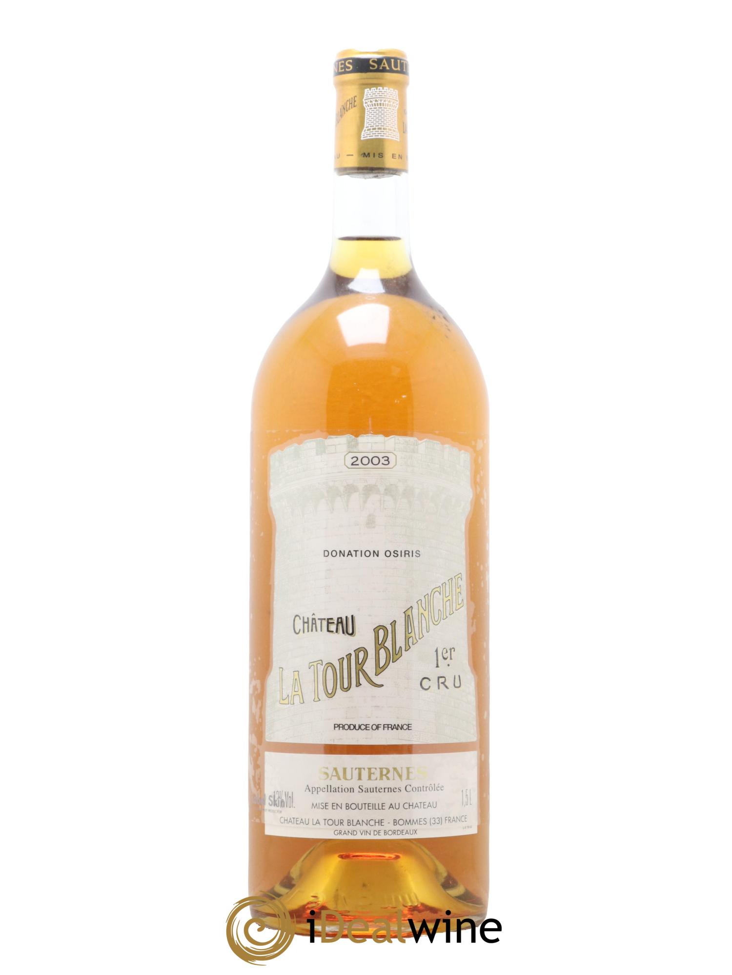 Château la Tour Blanche 1er Grand Cru Classé 2003 - Lotto di 1 magnum - 1