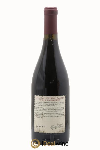 Châteauneuf-du-Pape Château de Beaucastel Hommage à Jacques Perrin Famille Perrin 2001 - Lot de 1 bouteille - 1