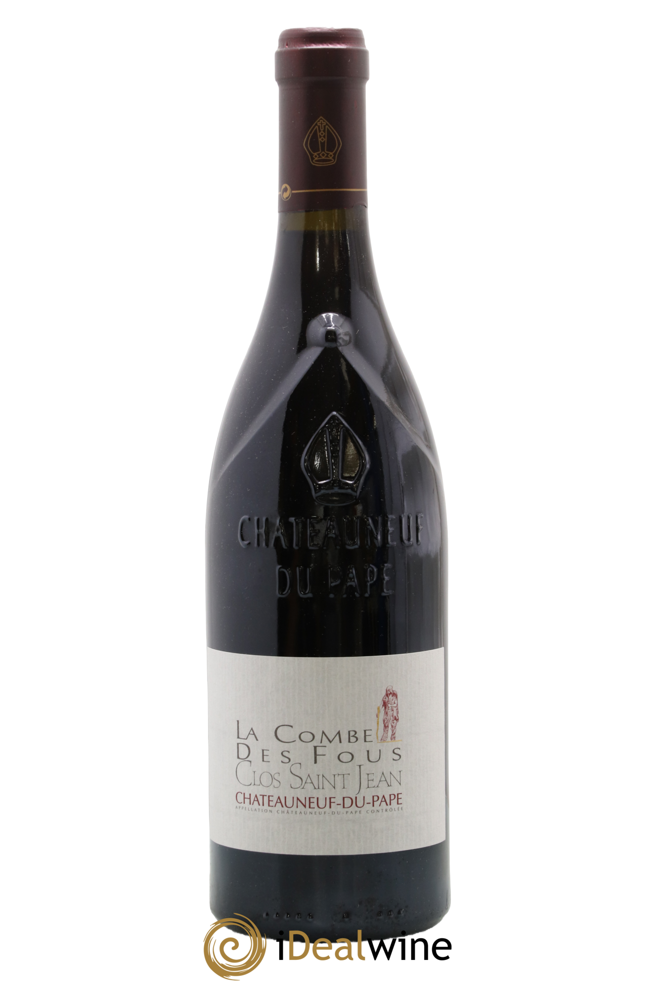 Châteauneuf-du-Pape Clos Saint-Jean La Combe des Fous Pascal et Vincent Maurel 2003 - Lot de 1 bouteille - 0
