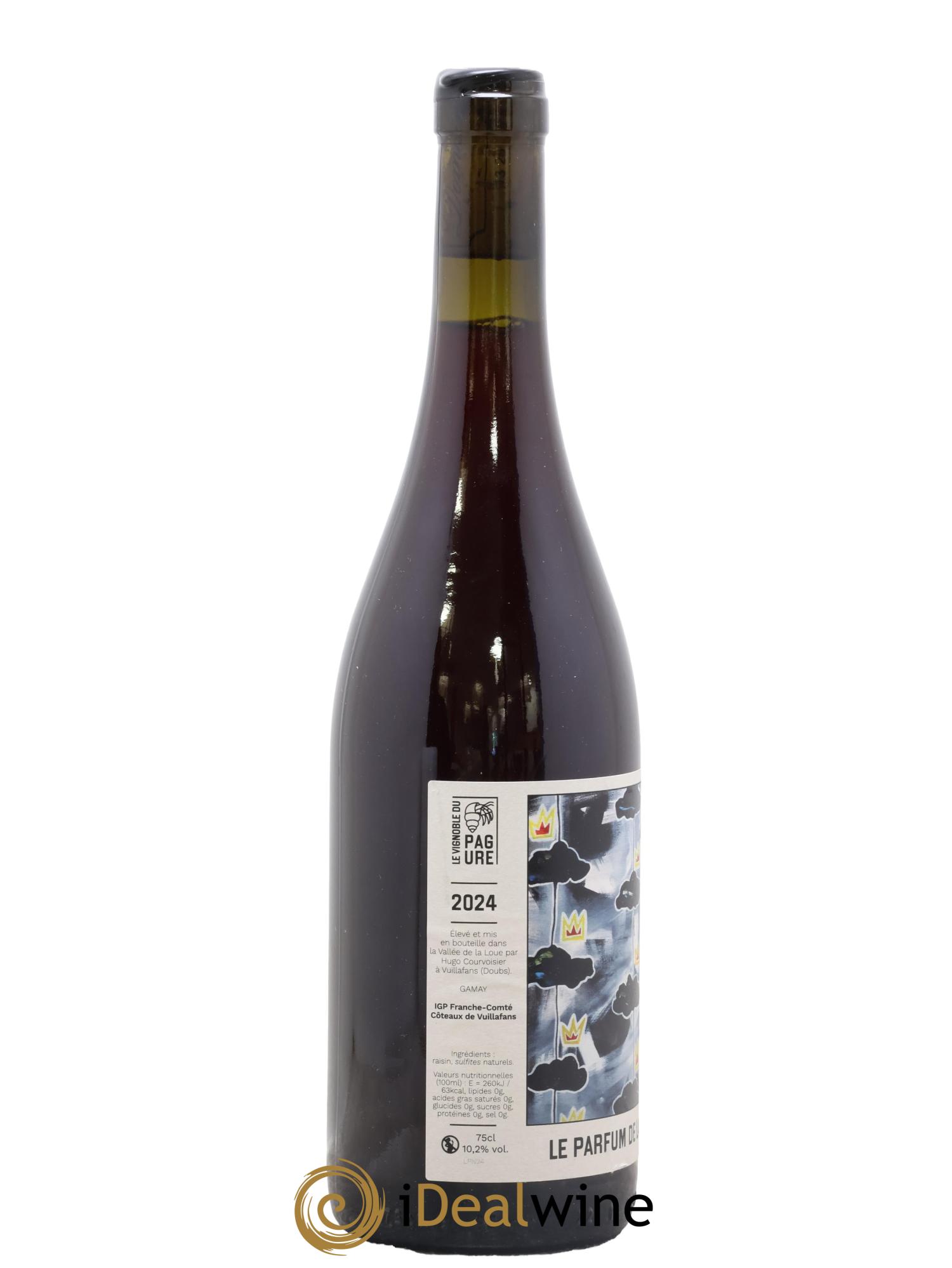 Franche-Comté Gamay Le Parfum De La Nuit Vignoble du Pagure 2024 - Lot of 1 bottle - 1