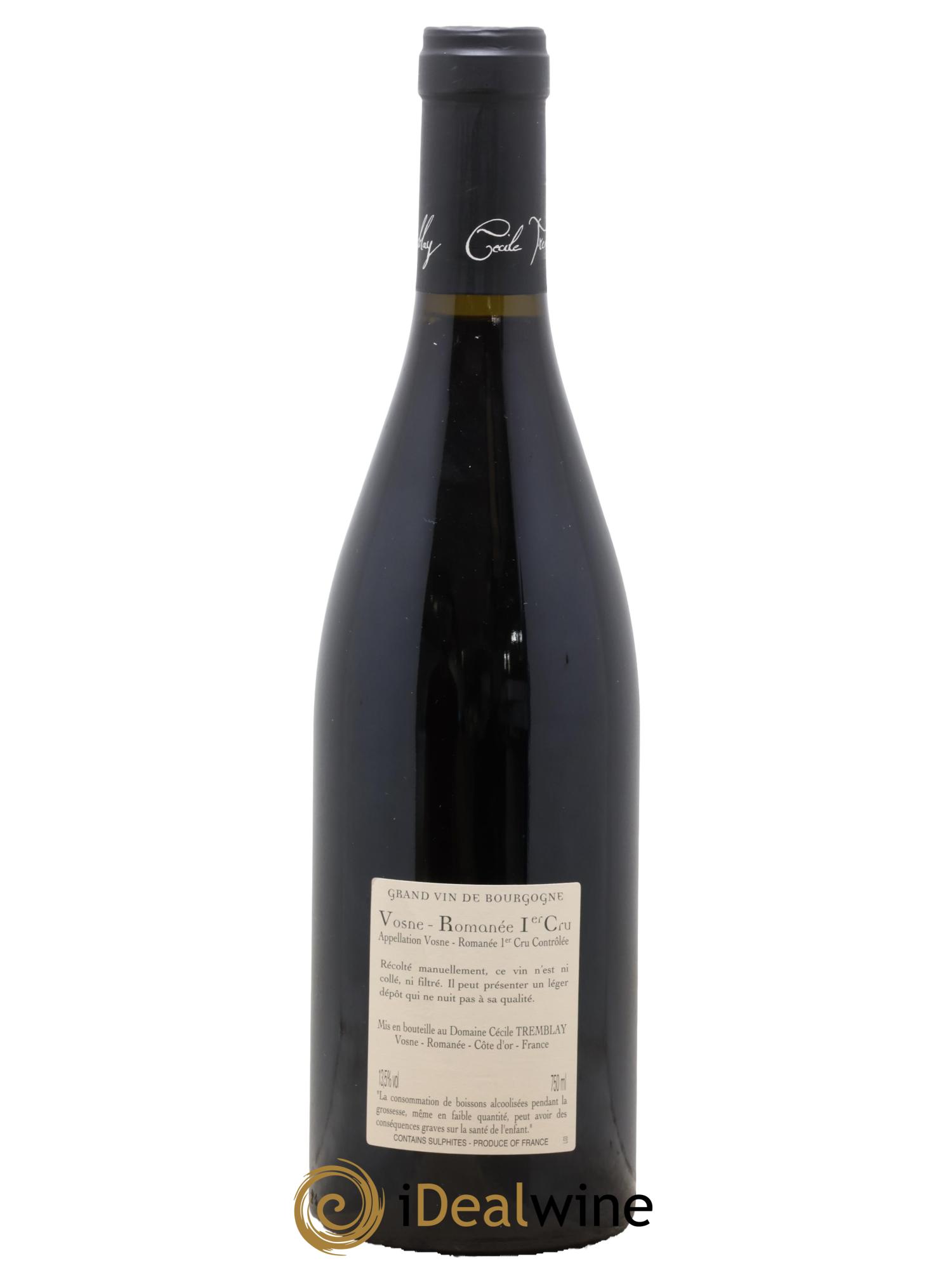 Vosne-Romanée 1er Cru Les Rouges Du Dessus Cécile Tremblay 2018 - Lotto di 1 bottiglia - 1
