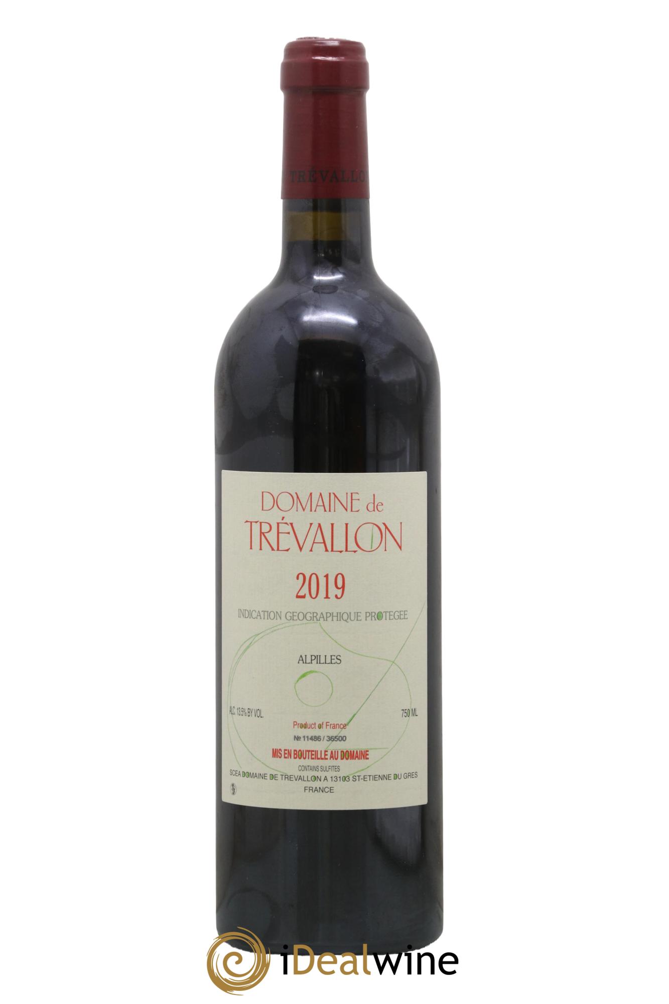 IGP Alpilles Trévallon (Domaine de) Eloi Dürrbach 2019 - Lot of 1 bottle - 0