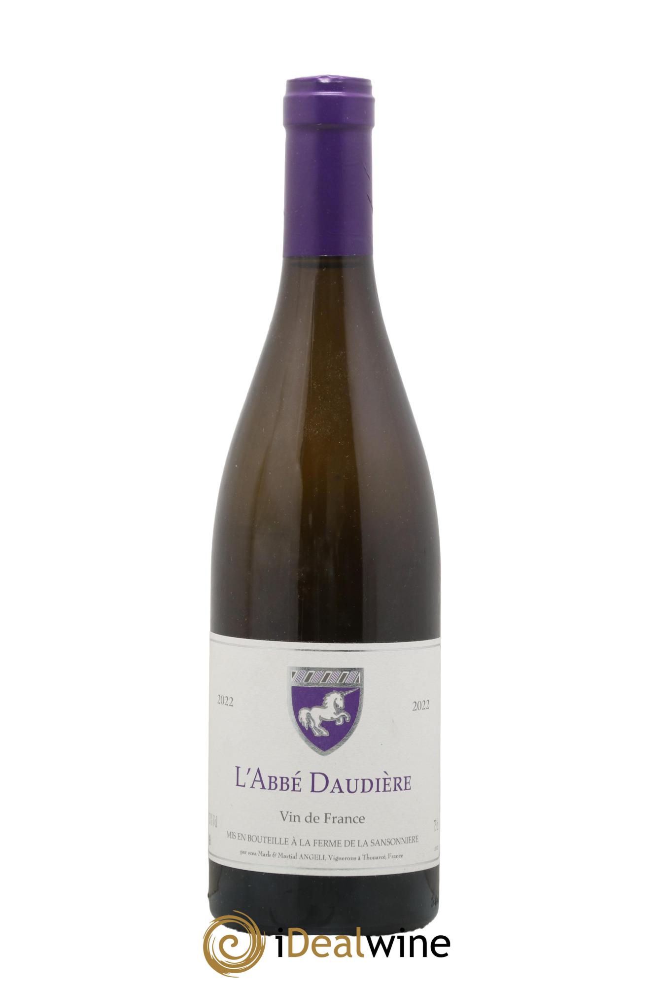 Vin de France L'Abbé Daudière Ferme de la Sansonnière 2022 - Lot de 1 bouteille - 0