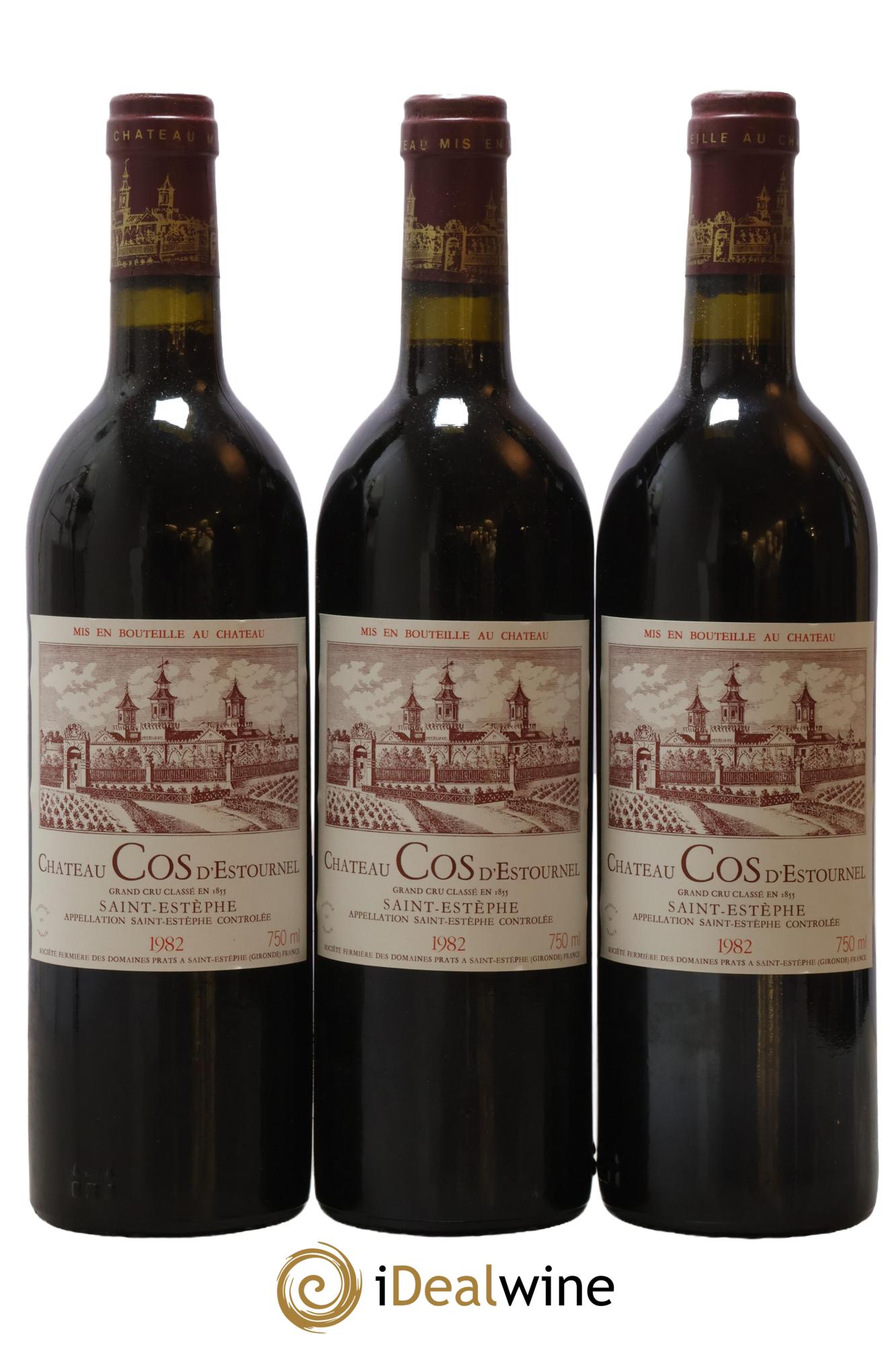 Cos d'Estournel 2ème Grand Cru Classé 1982 - Lot de 12 bouteilles - 3