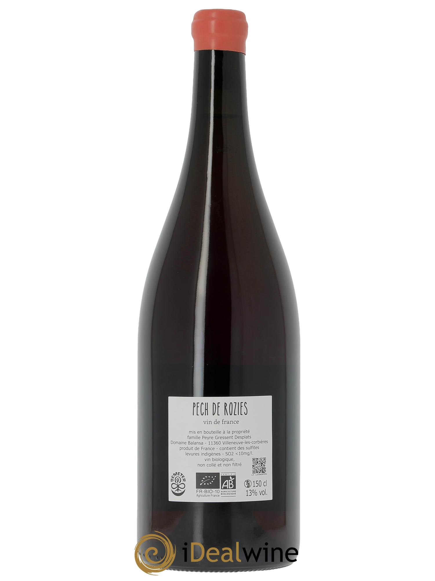 Vin de France Pech de Rozies Balansa (Domaine)  2025 - Lot of 1 magnum - 1