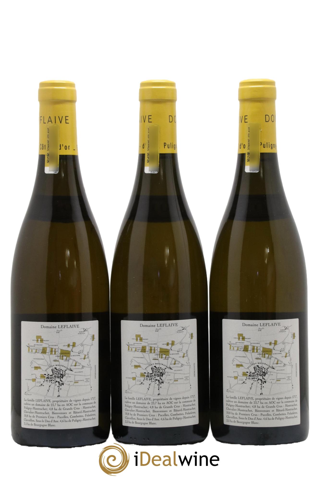Puligny-Montrachet 1er Cru Clavoillon Leflaive (Domaine) 2013 - Lot de 3 bouteilles - 1