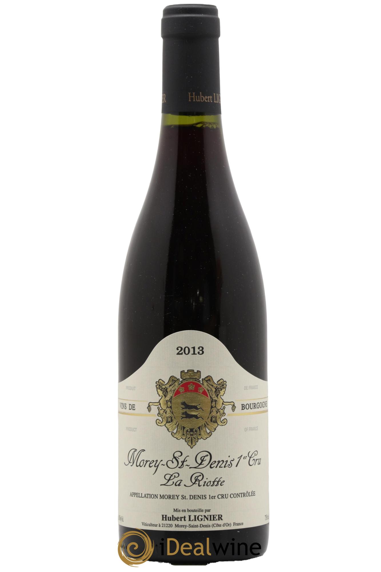 Morey Saint-Denis 1er Cru La Riotte Hubert Lignier (Domaine) 2013 - Lotto di 1 bottiglia - 0