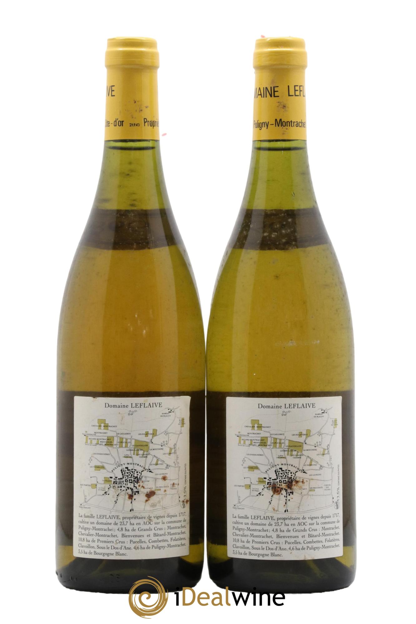Puligny-Montrachet 1er Cru Les Pucelles Leflaive (Domaine) 1998 - Lot de 2 bouteilles - 1