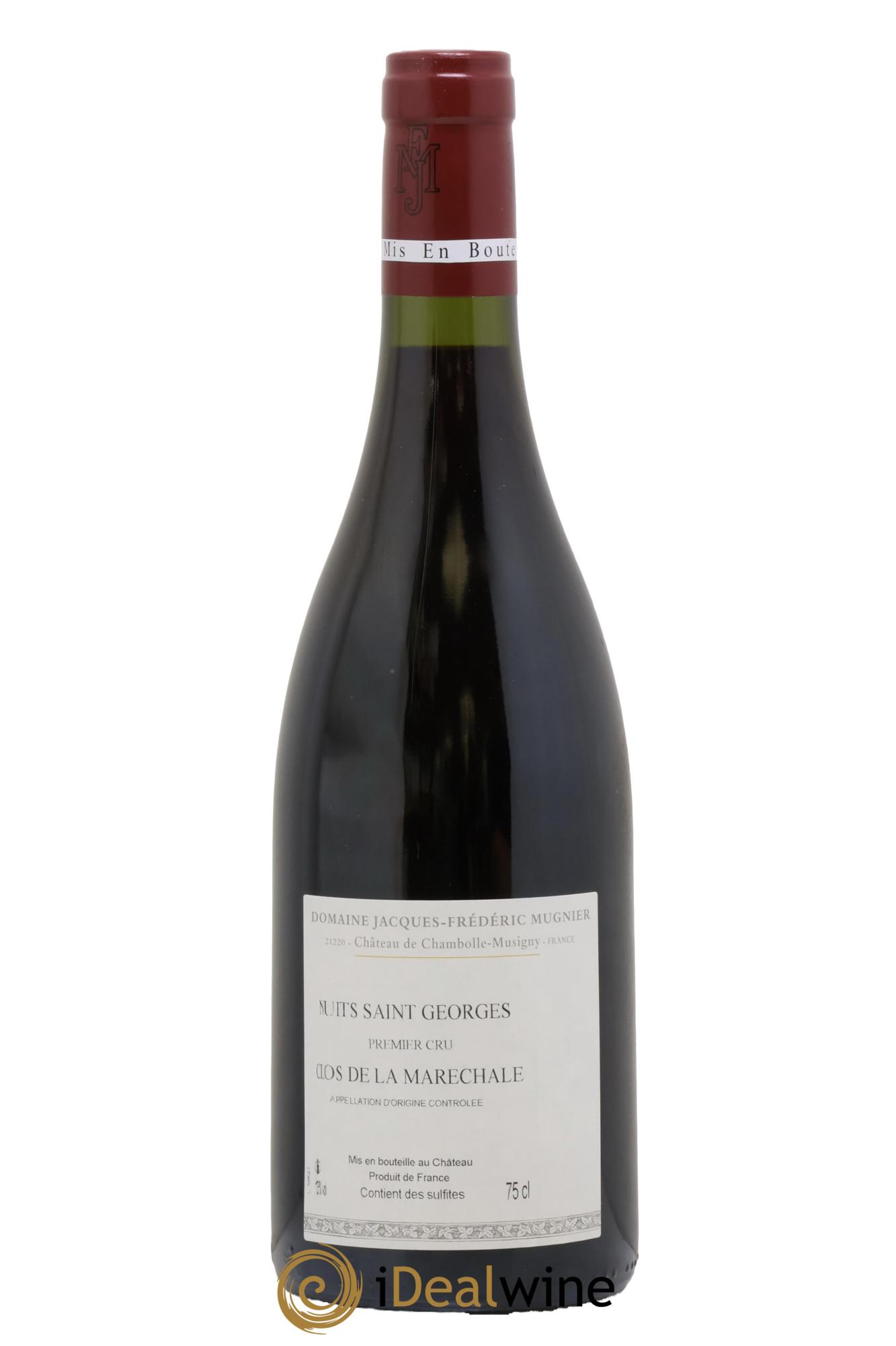 Nuits-Saint-Georges 1er Cru Clos de La Maréchale Jacques-Frédéric Mugnier 2021 - Lot of 1 bottle - 1