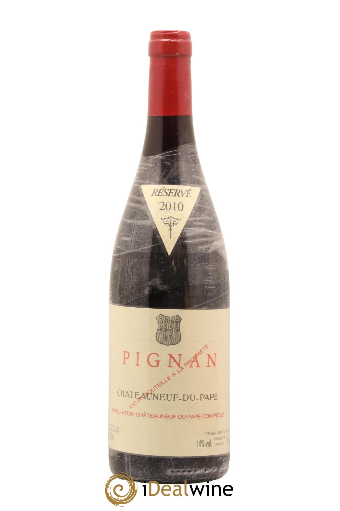 Châteauneuf-du-Pape Pignan Emmanuel Reynaud 2010 - Lot de 1 bouteille - 0