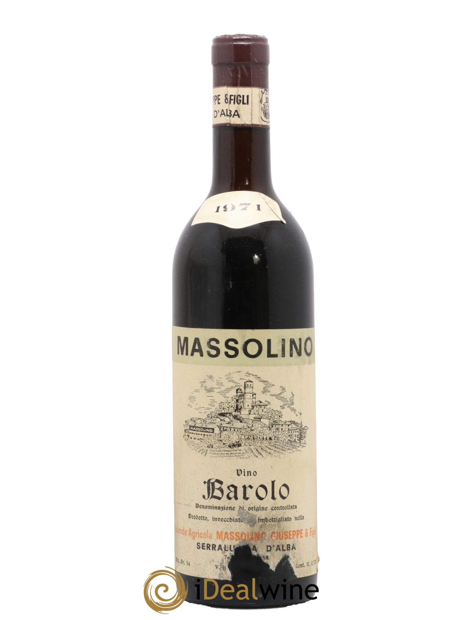 Barolo DOCG Massolino 1971 - Posten von 1 Flasche - 0