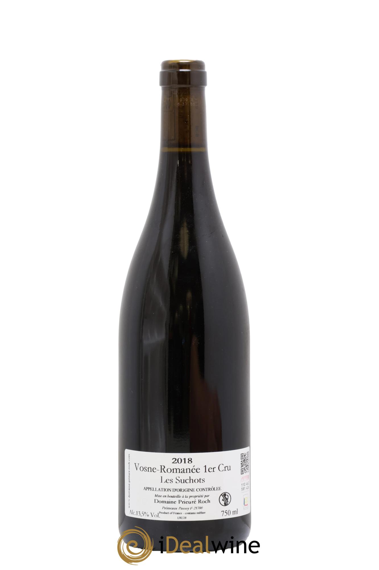 Vosne-Romanée 1er Cru Les Suchots Prieuré Roch 2018 - Posten von 1 Flasche - 1