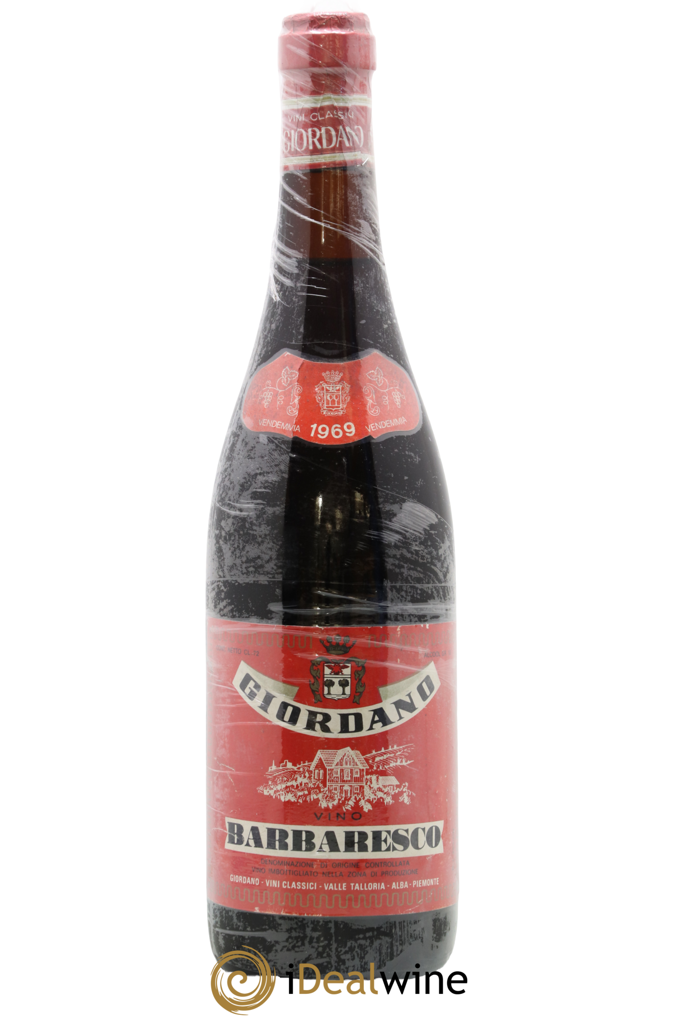 Barbaresco DOCG Giovanni Giordano 1969 - Lotto di 1 bottiglia - 0
