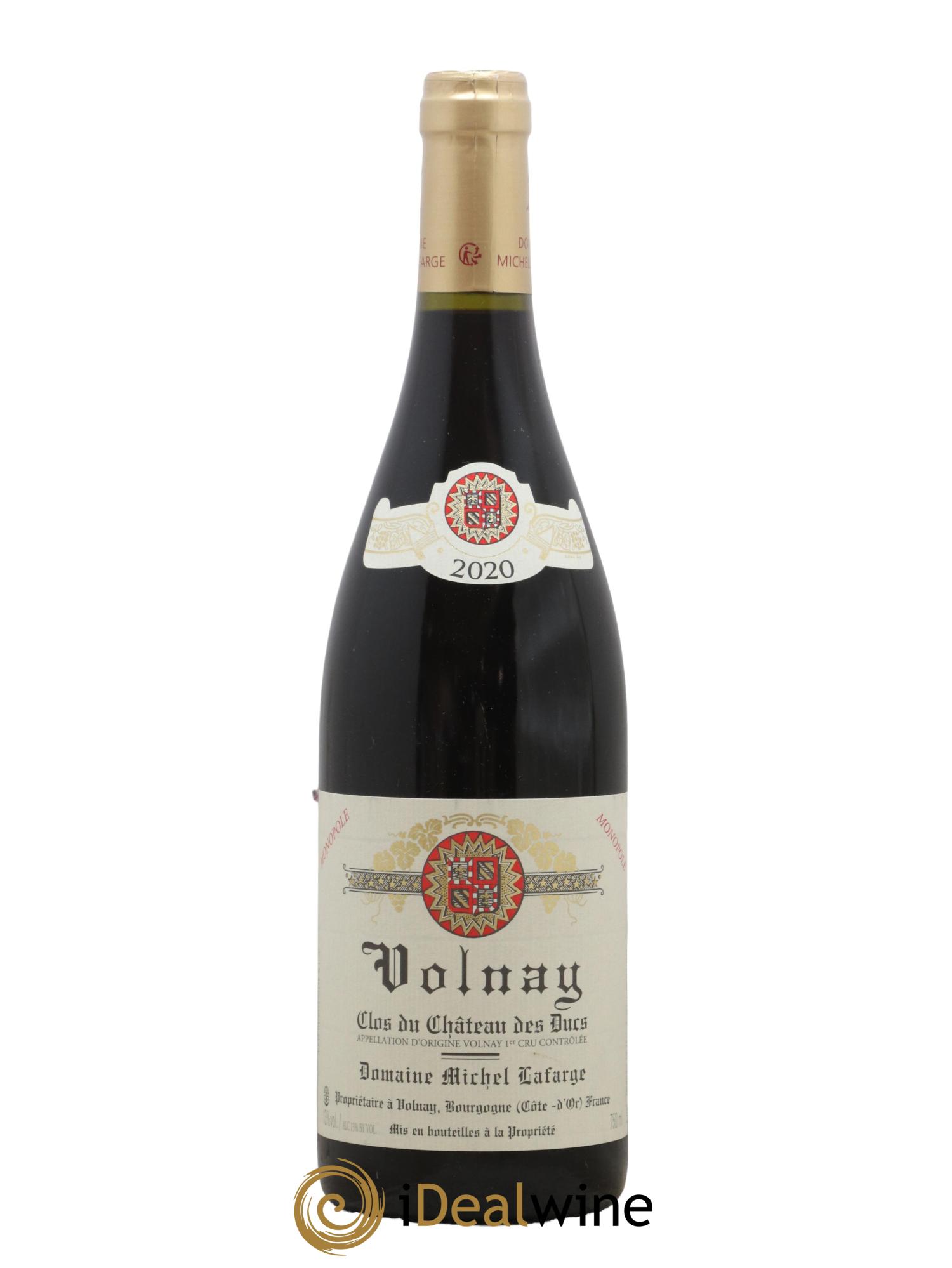Volnay 1er Cru Clos du Château des Ducs Lafarge (Domaine) 2020 - Lot de 1 bouteille - 0