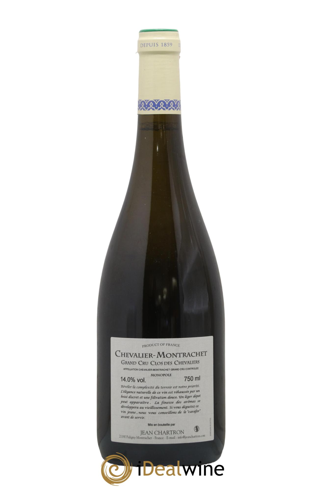 Chevalier-Montrachet Grand Cru Clos des Chevaliers Jean Chartron (Domaine) 2019 - Lot de 1 bouteille - 1