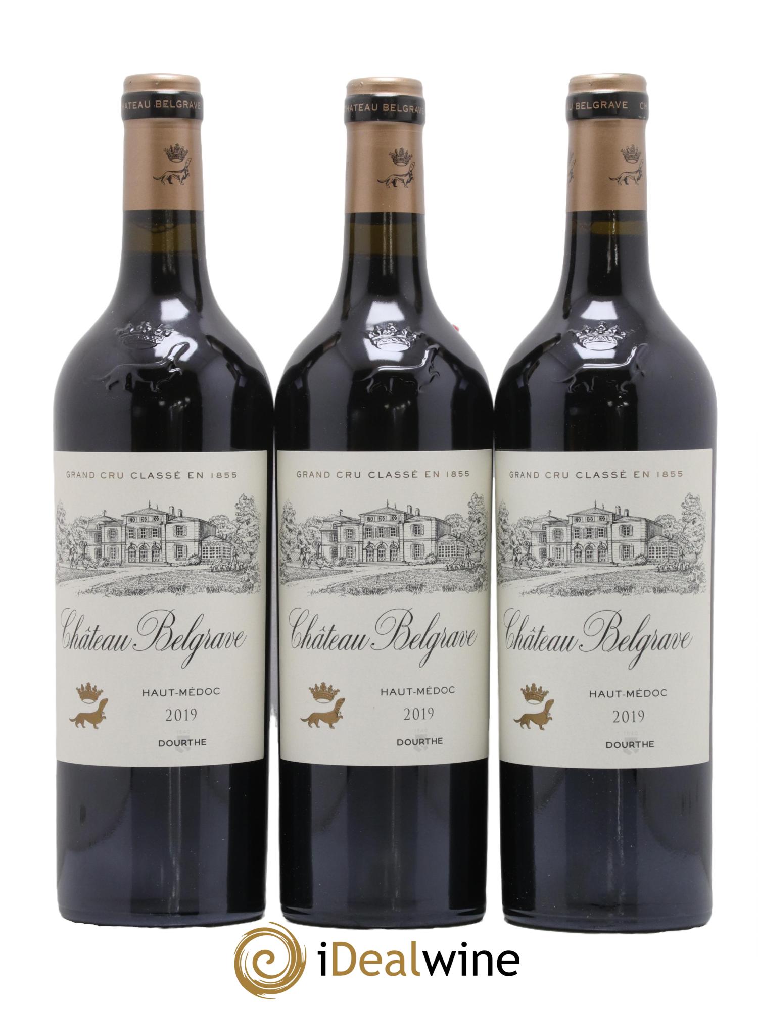 Château Belgrave 5ème Grand Cru Classé Chateau Belgrave 2019 - Lot of 6 bottles - 2