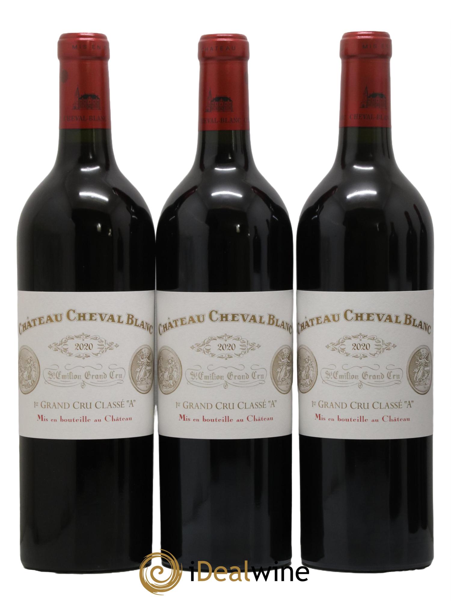 Château Cheval Blanc 1er Grand Cru Classé A 2020 - Lot de 6 bouteilles - 1