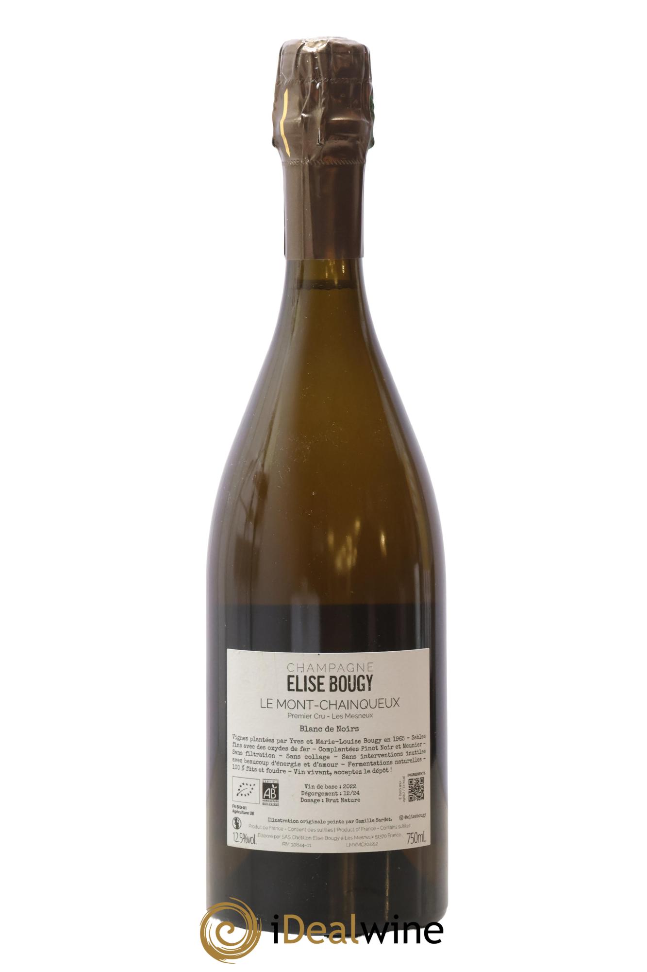 Les Mesneux Le Mont Chainqueux Elise Bougy - Posten von 1 Flasche - 1