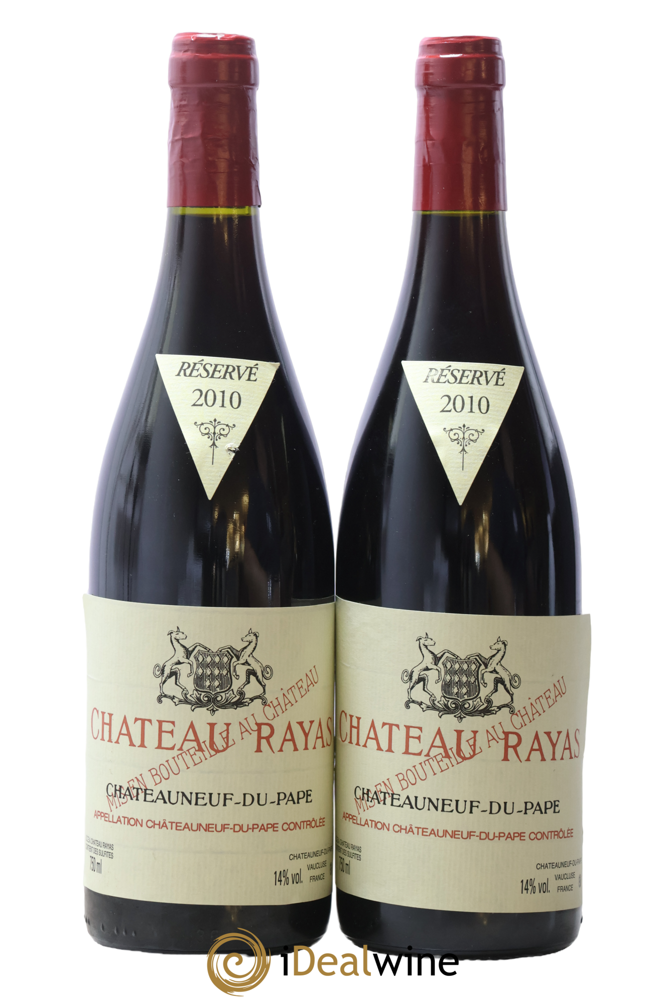 Châteauneuf-du-Pape Château Rayas Emmanuel Reynaud 2010 - Lotto di 2 bottiglie - 0
