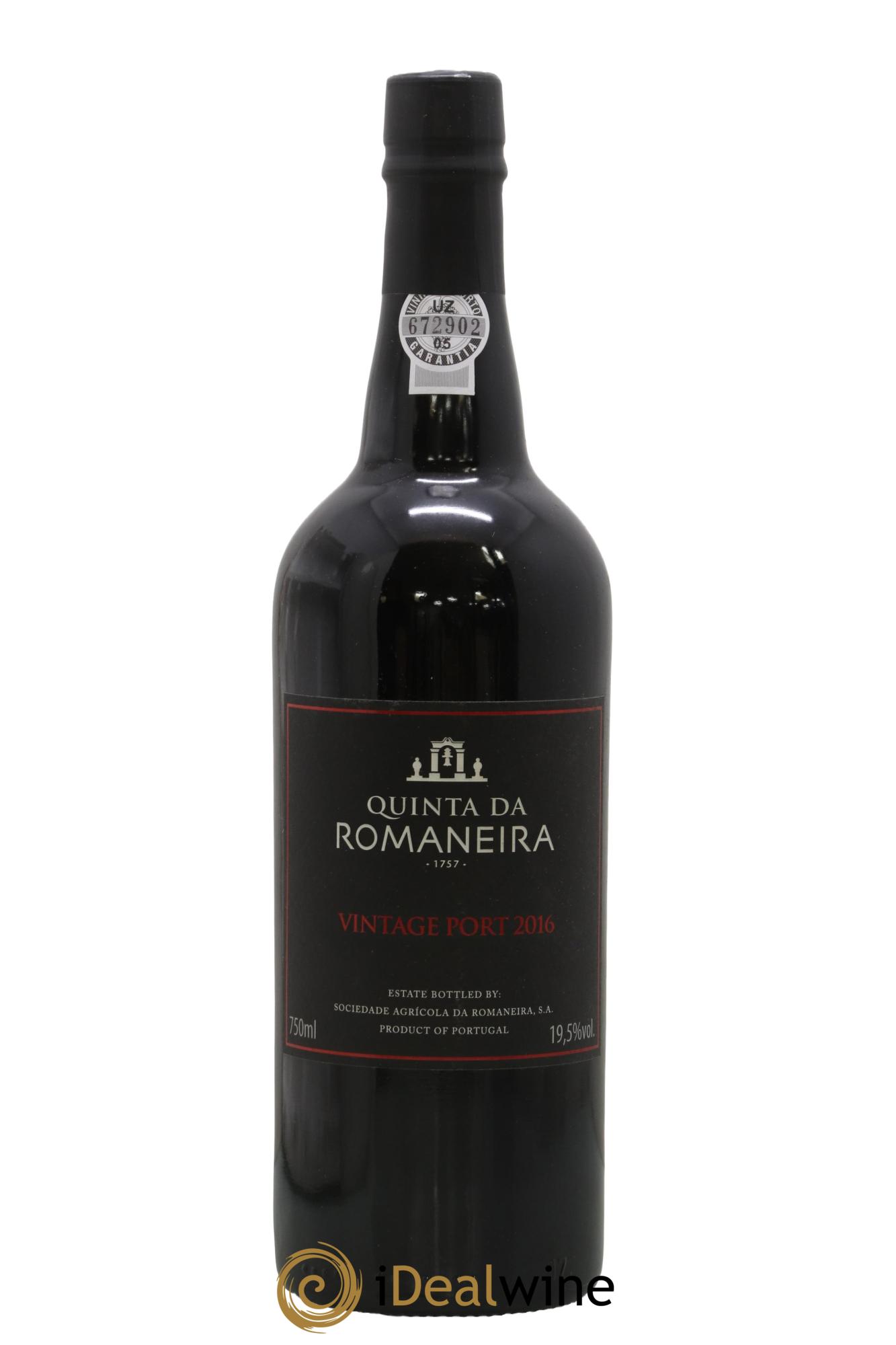Porto Quinta da Romaneira Vintage Port 2016 - Lot of 1 bottle - 1