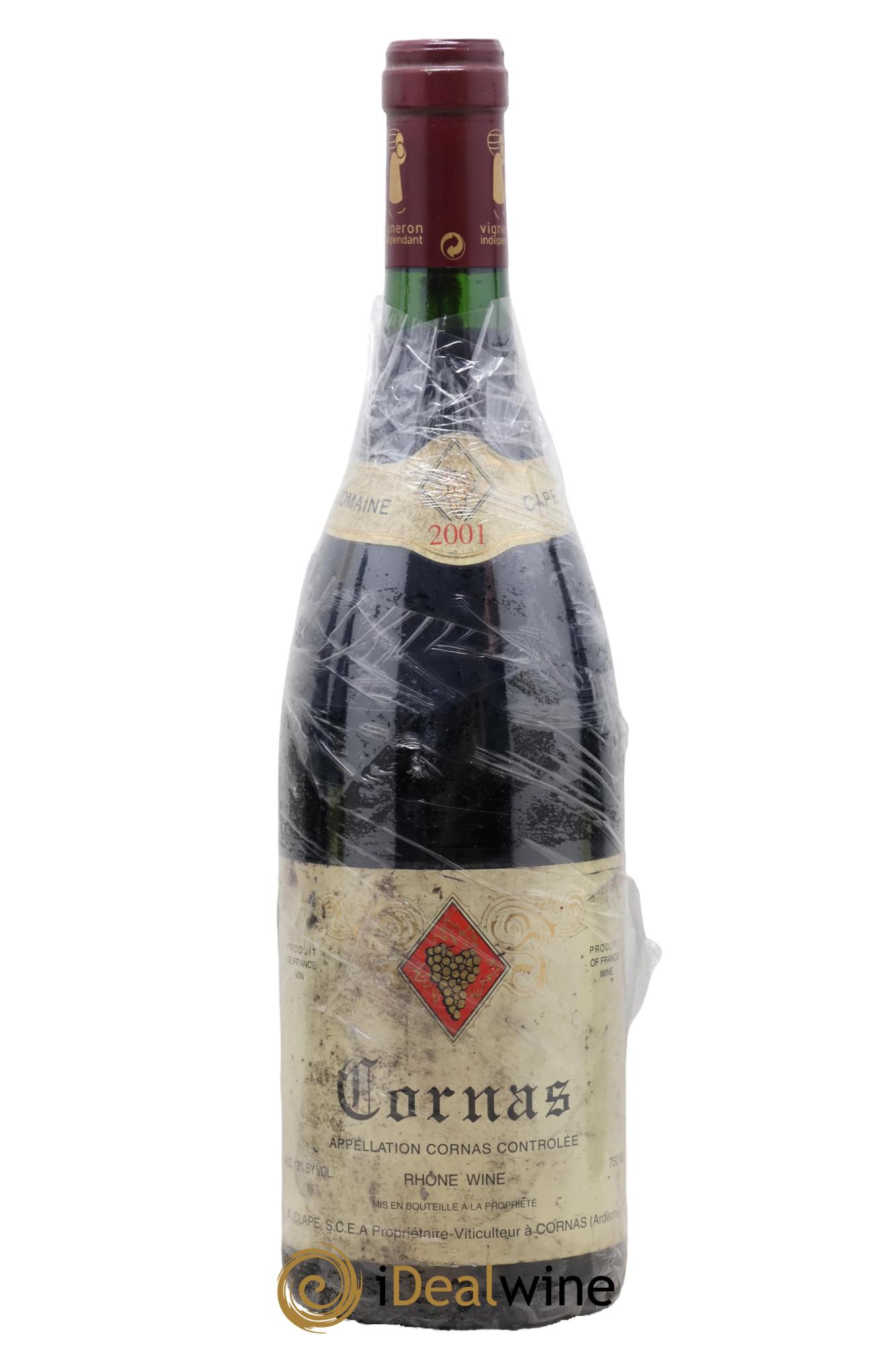 Cornas Auguste Clape 2001 - Lot de 1 bouteille - 0