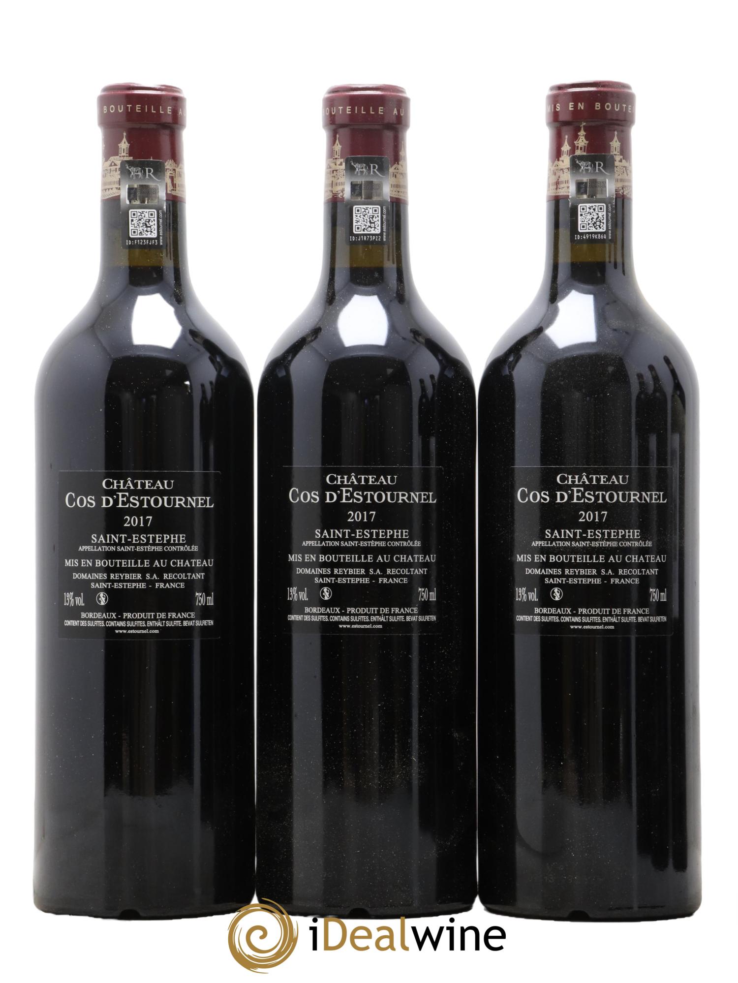 Cos d'Estournel 2ème Grand Cru Classé 2017 - Lot de 6 bouteilles - 2