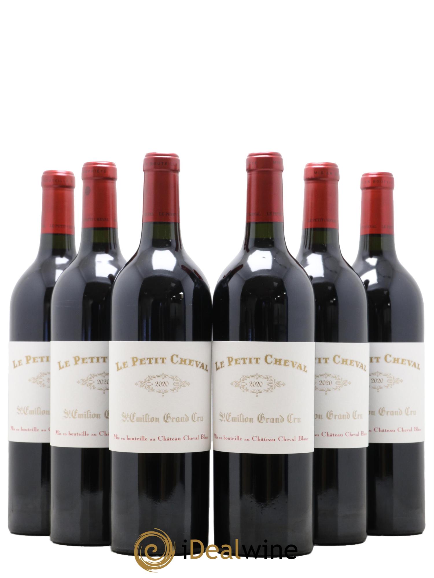 Le Petit Cheval Second Vin 2020 - Lot de 6 bouteilles - 0