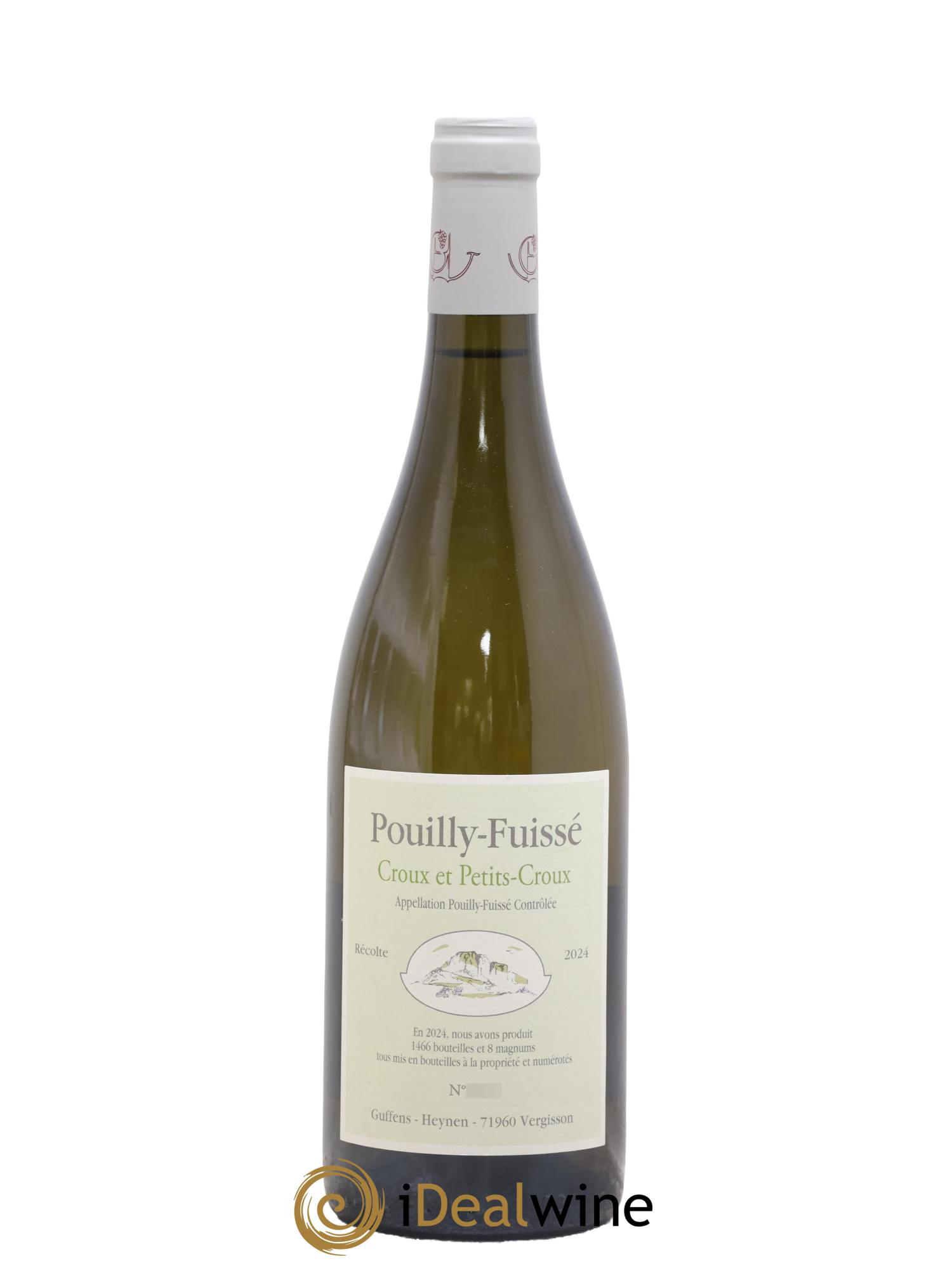 Pouilly-Fuissé Croux et Petits croux Guffens-Heynen 2024 - Lot de 1 bouteille - 0