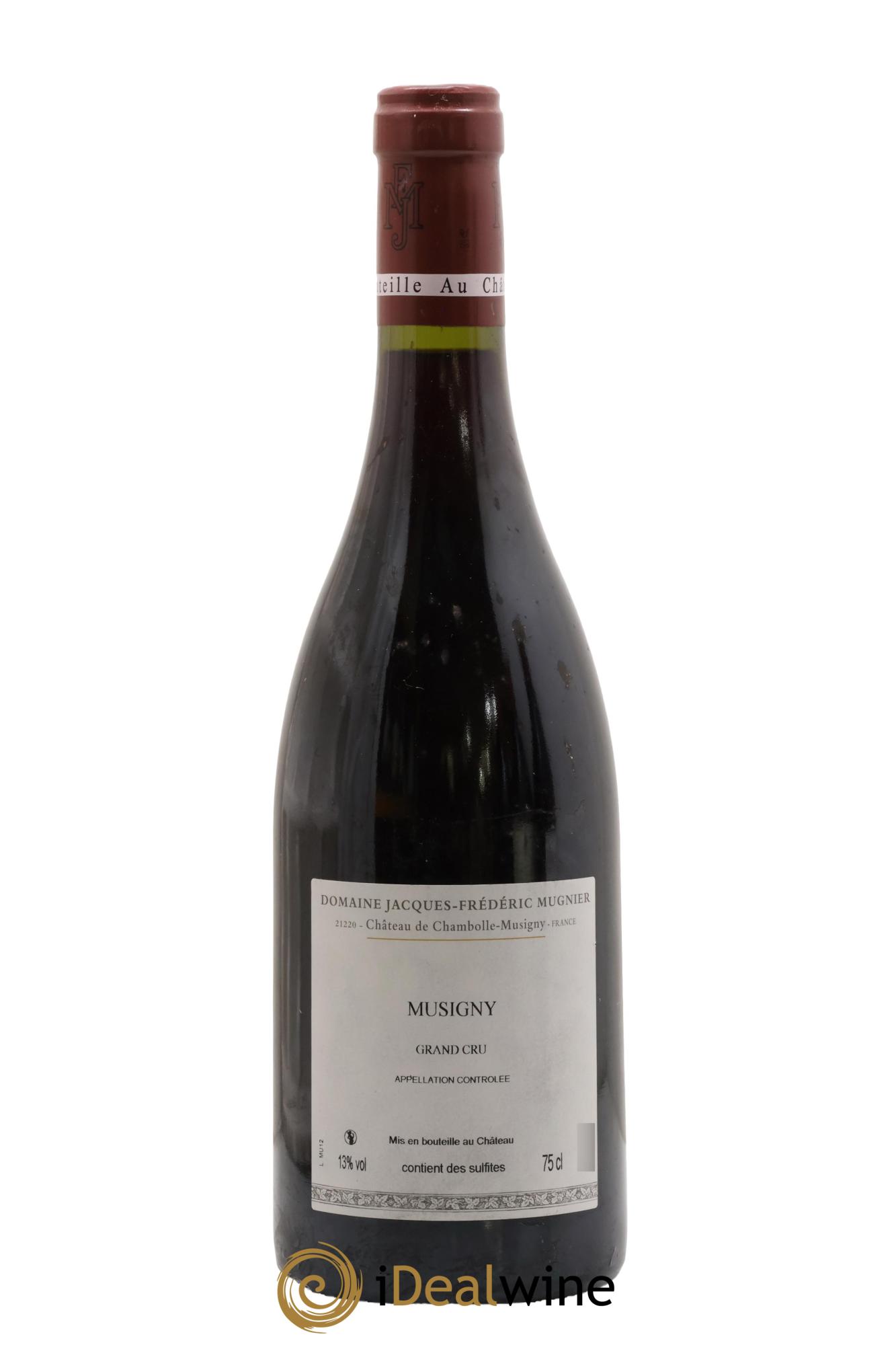 Musigny Grand Cru Jacques-Frédéric Mugnier 2012 - Lot de 1 bouteille - 1