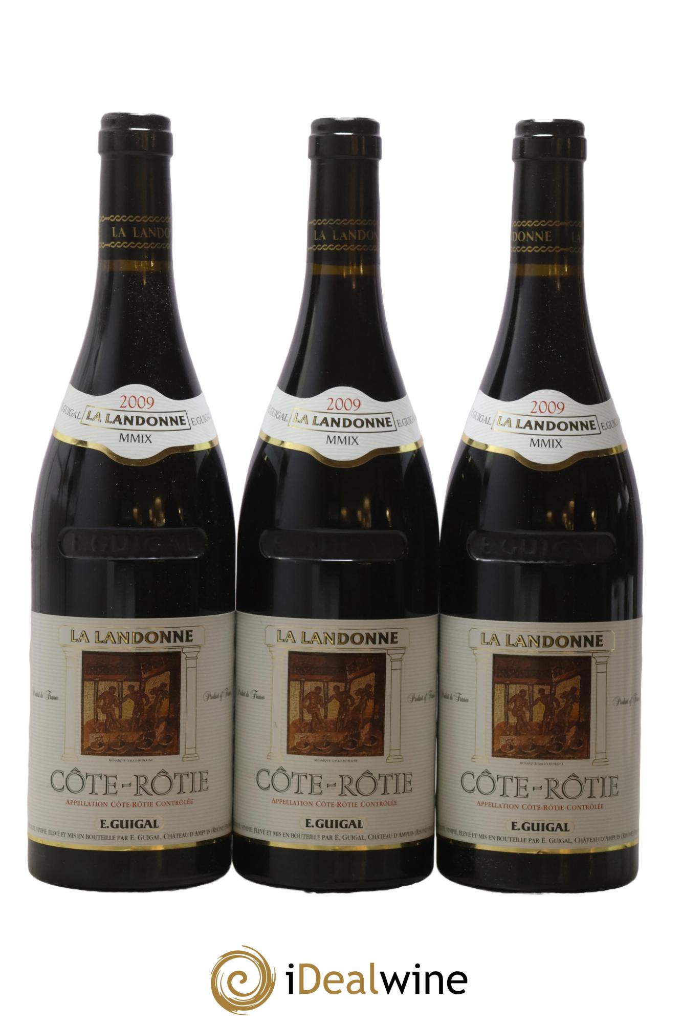 Côte-Rôtie La Landonne Guigal 2009 - Lot of 6 bottles - 1