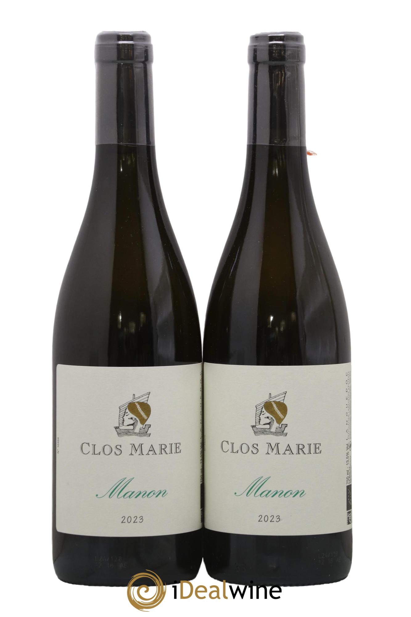 Languedoc Clos Marie Manon Christophe Peyrus et Françoise Julien 2023 - Lot of 2 bottles - 0