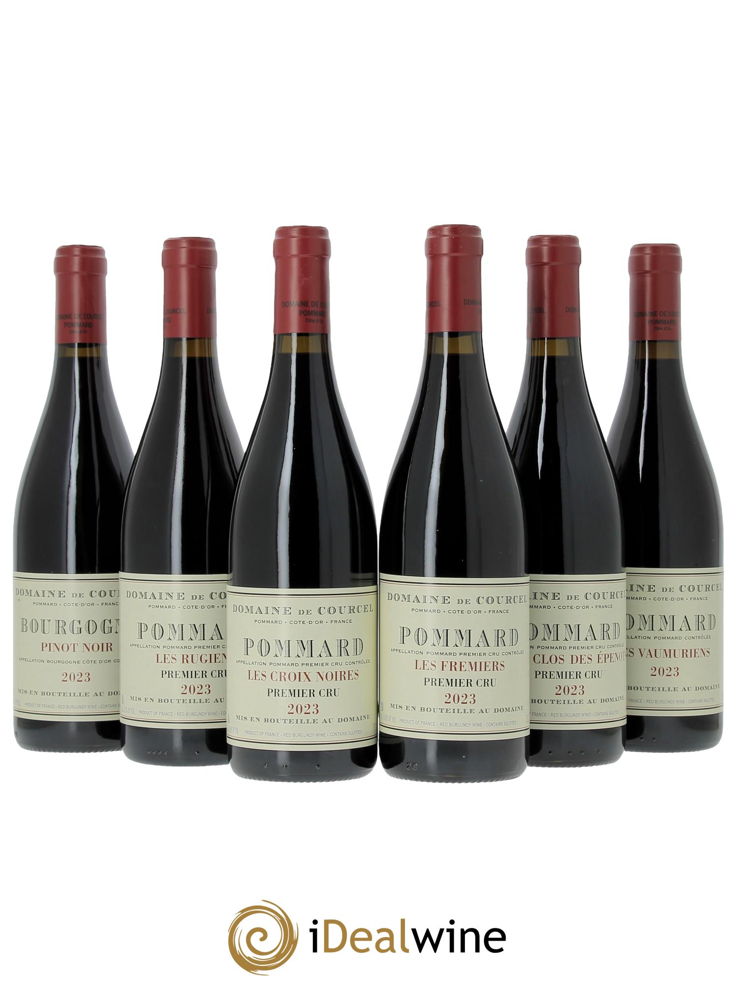 Assortiment 2023 du Domaine de Courcel de Courcel (Domaine) (CBO à partir de 6 bts) 2023 - Lot de 6 bouteilles - 1