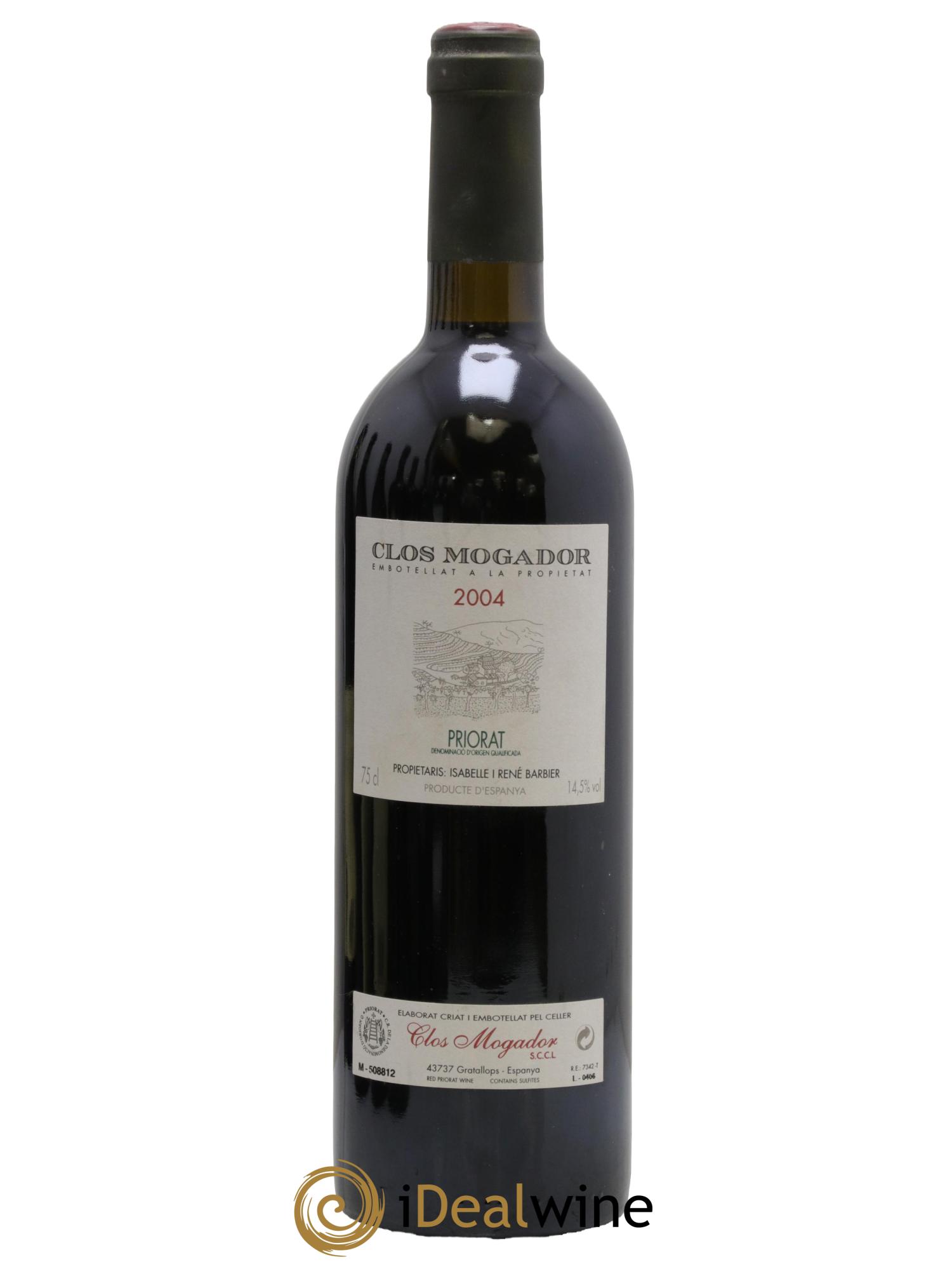 Priorat Clos Mogador DOCA René Barbier 2004 - Lot of 1 bottle - 0