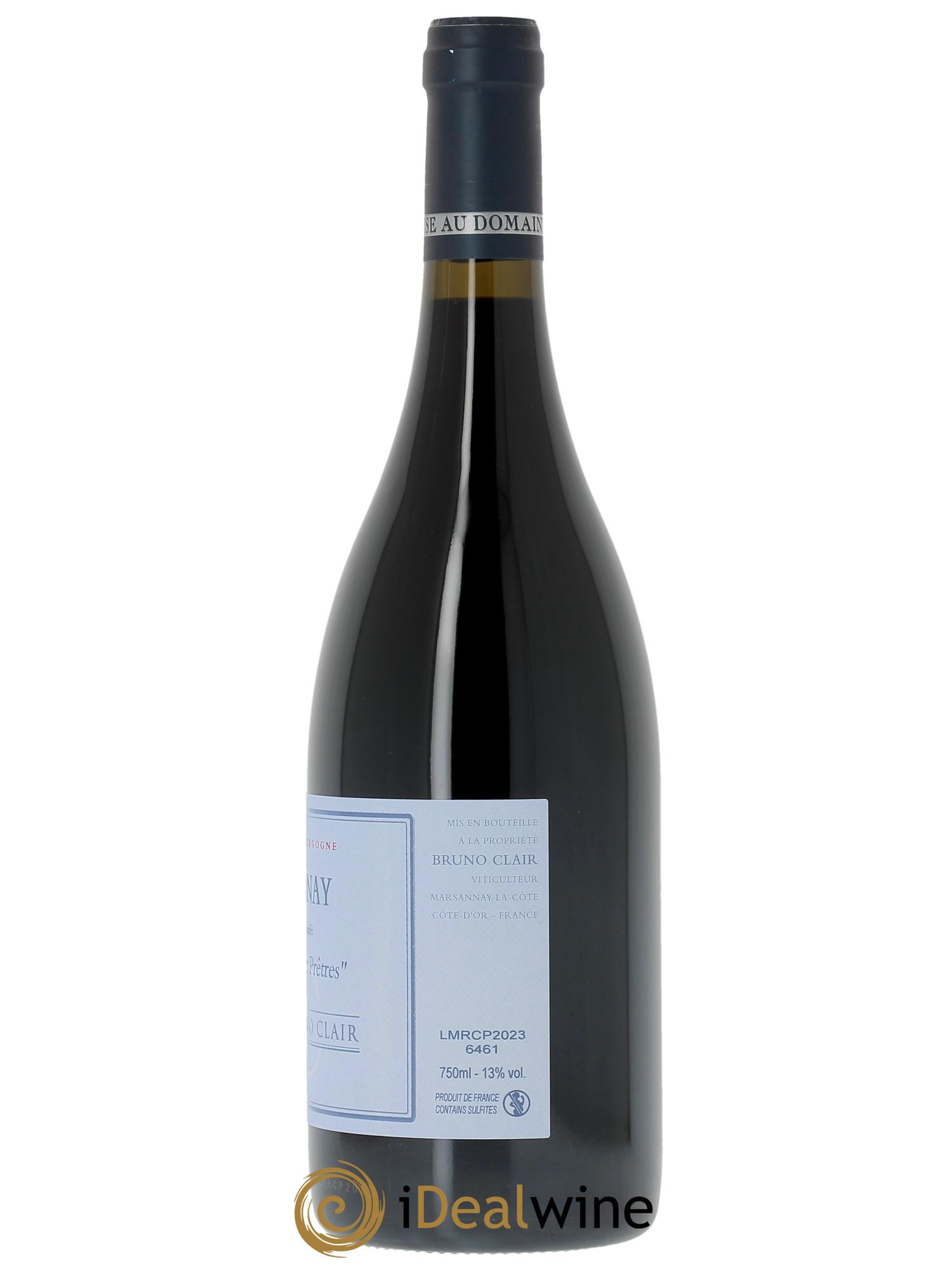Marsannay La Charme aux Prêtres Bruno Clair (Domaine)  2023 - Lot of 1 bottle - 1