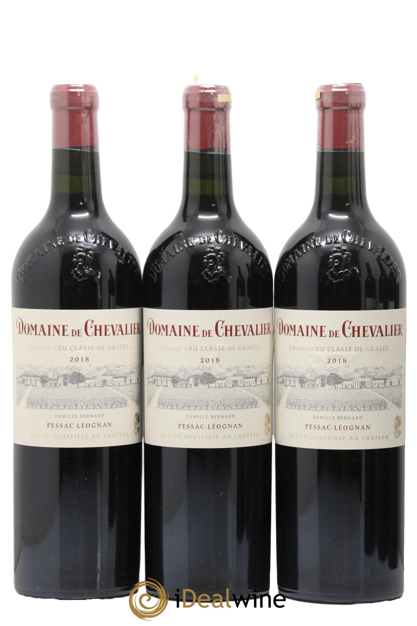 Domaine de Chevalier Cru Classé de Graves  2018 - Lotto di 6 bottiglie - 1