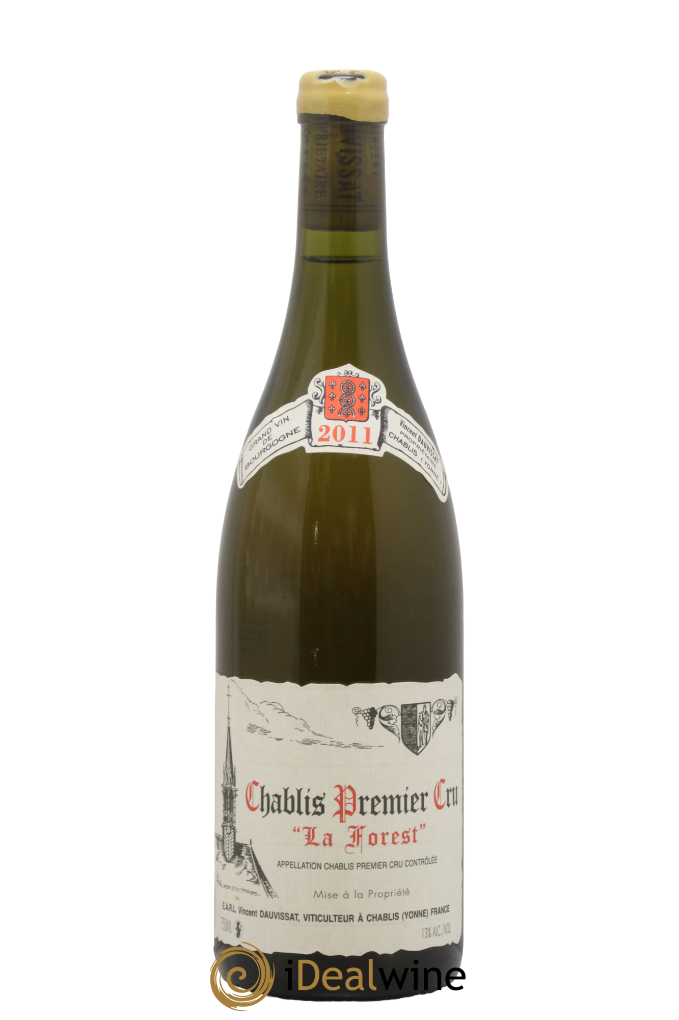 Chablis 1er Cru La Forest Vincent Dauvissat (Domaine) 2011 - Lot de 1 bouteille - 0