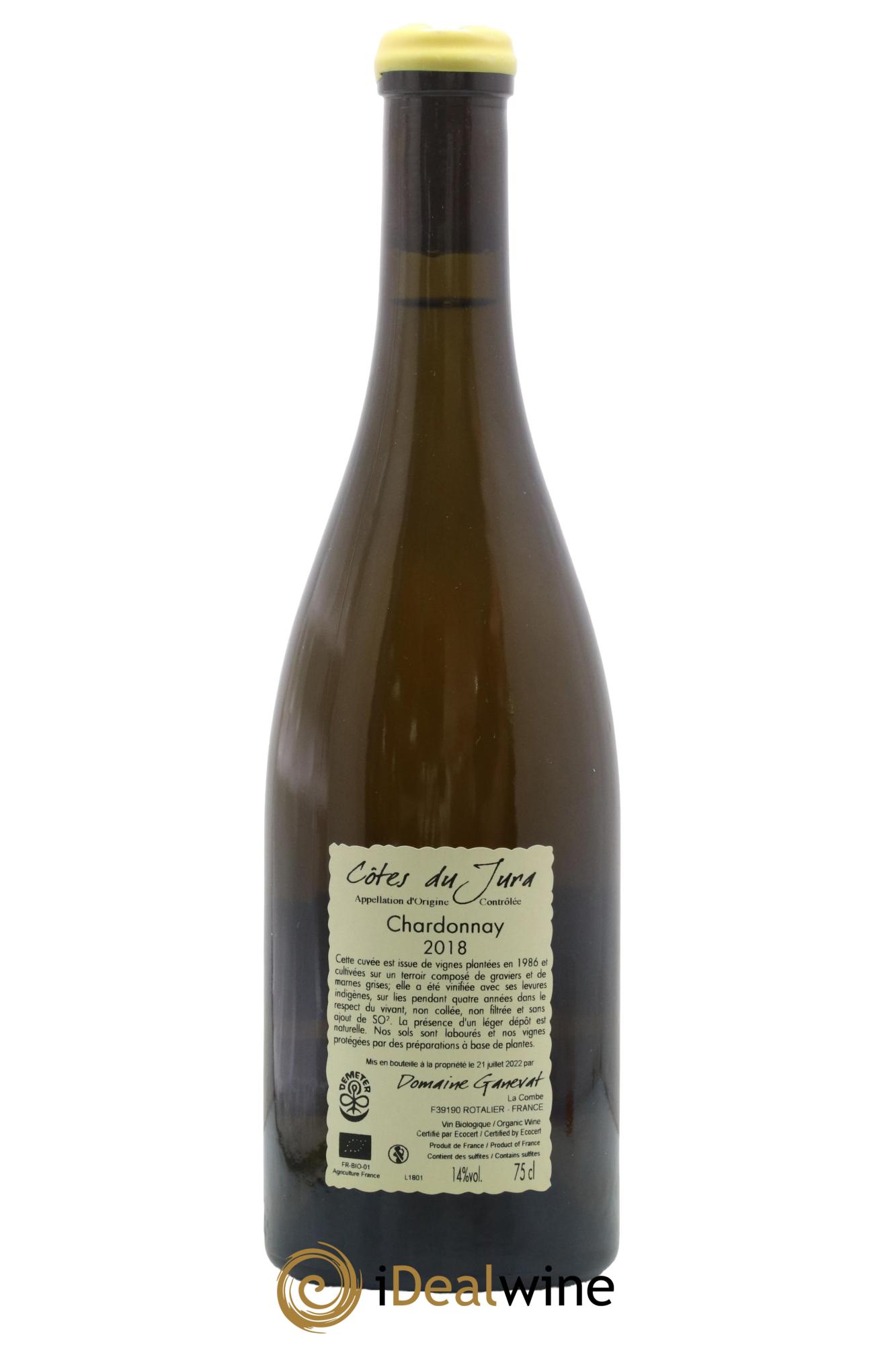 Côtes du Jura Cuvée Florine Jean-François Ganevat (Domaine) 2018 - Lot de 1 bouteille - 1