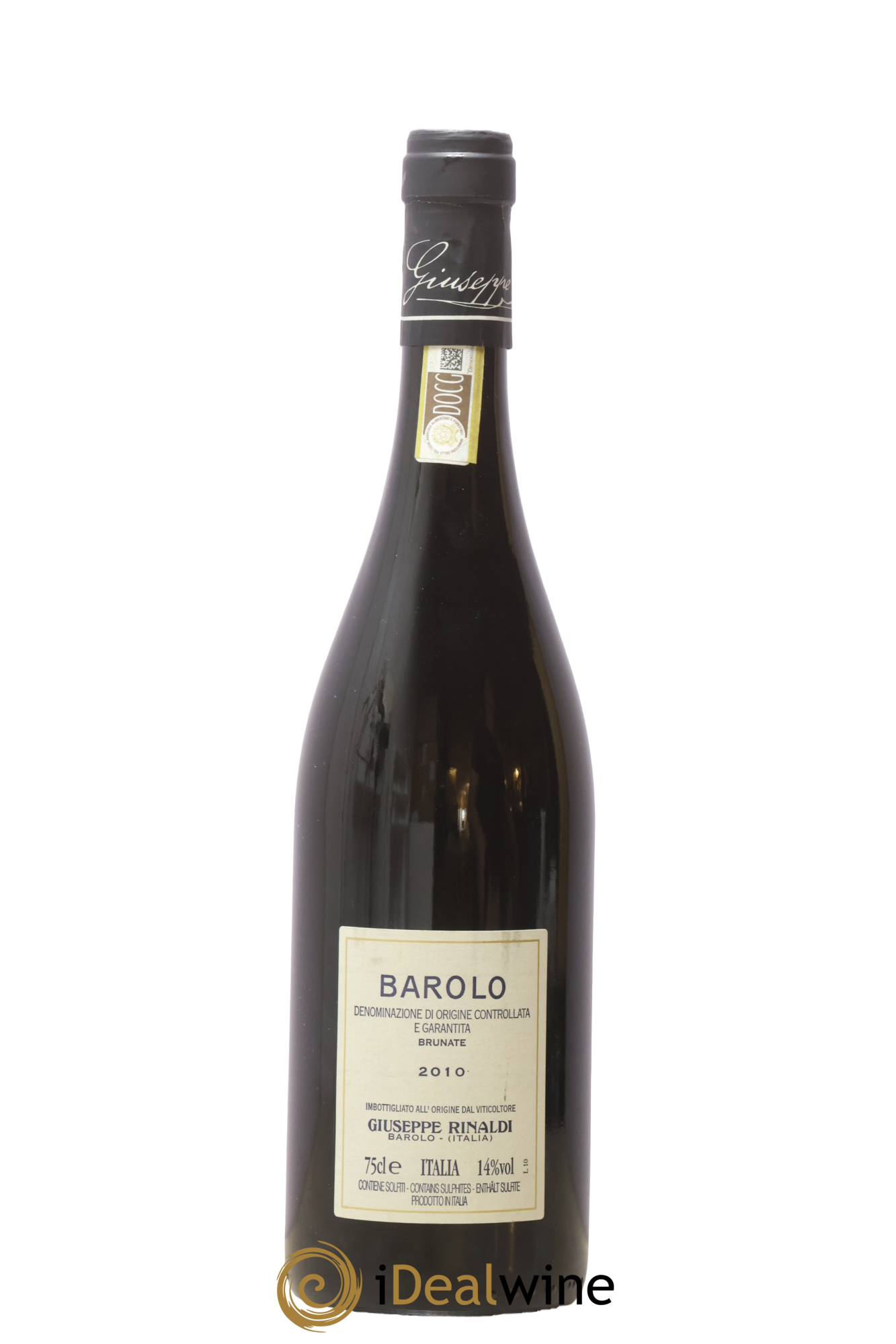 Barolo DOCG Brunate Giuseppe Rinaldi 2010 - Lot de 1 bouteille - 1