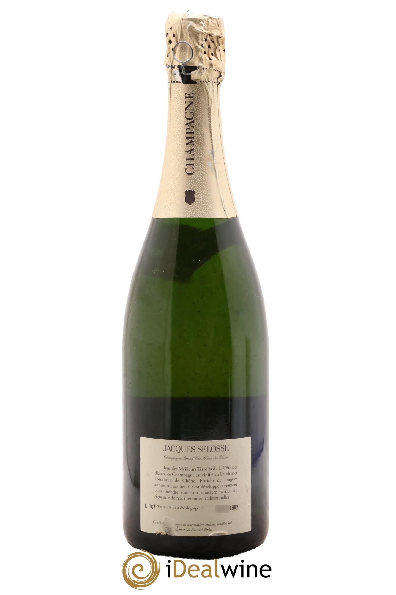 Grand Cru Blanc de Blancs Brut Jacques Selosse 1989 - Lotto di 1 bottiglia - 1