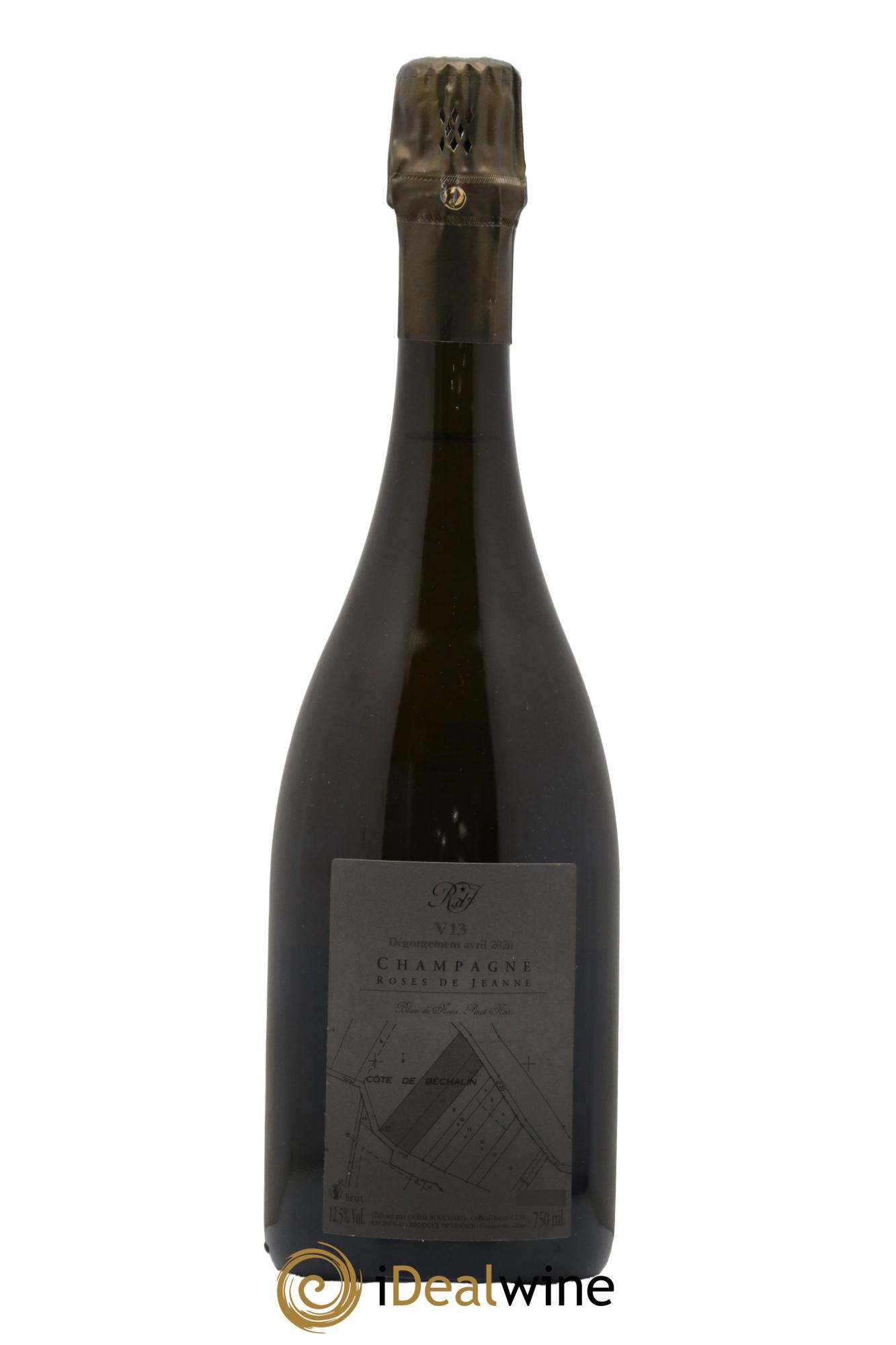 Roses de Jeanne Côte de Béchalin Blanc de Noirs Cédric Bouchard 2013 - Lot de 1 bouteille - 1