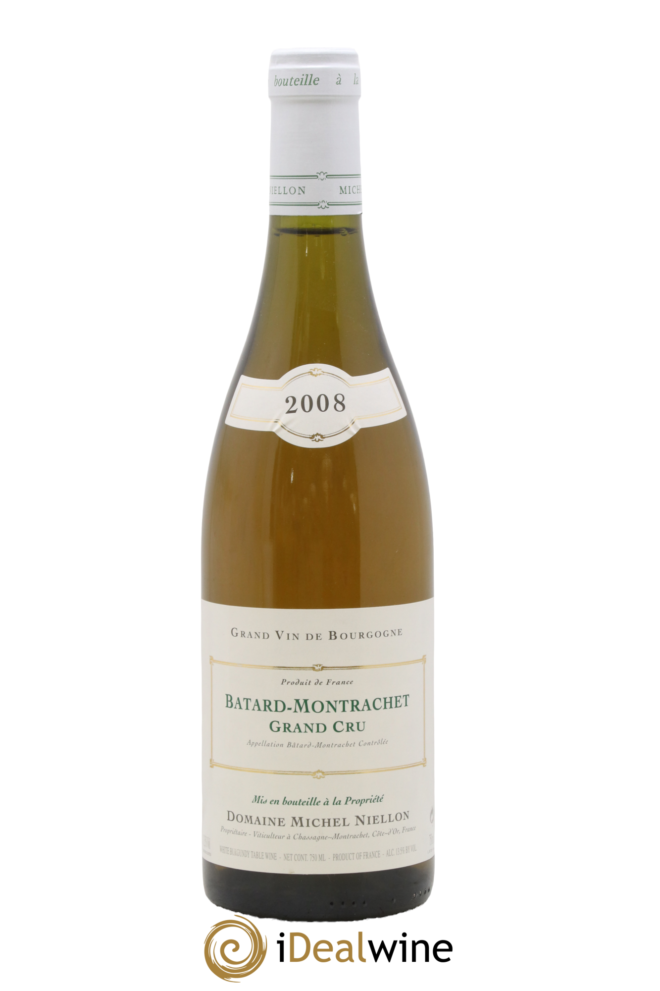 Bâtard-Montrachet Grand Cru Michel Niellon (Domaine) 2008 - Lot de 1 bouteille - 0