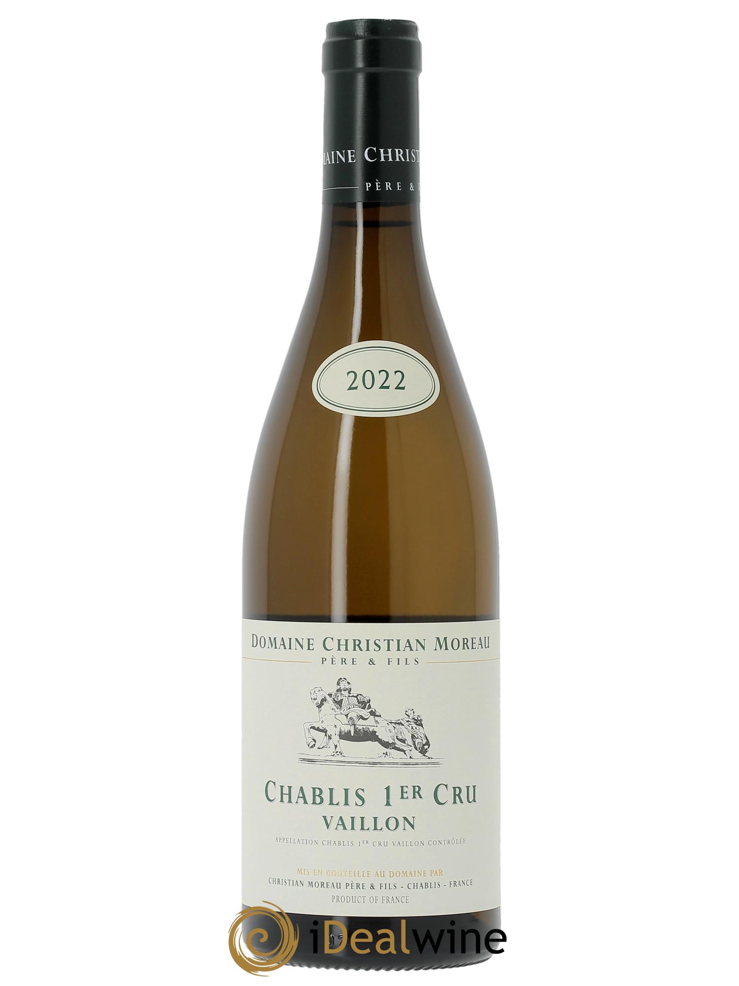 Chablis 1er Cru Vaillons Christian Moreau 2022 - Posten von 1 Flasche - 0
