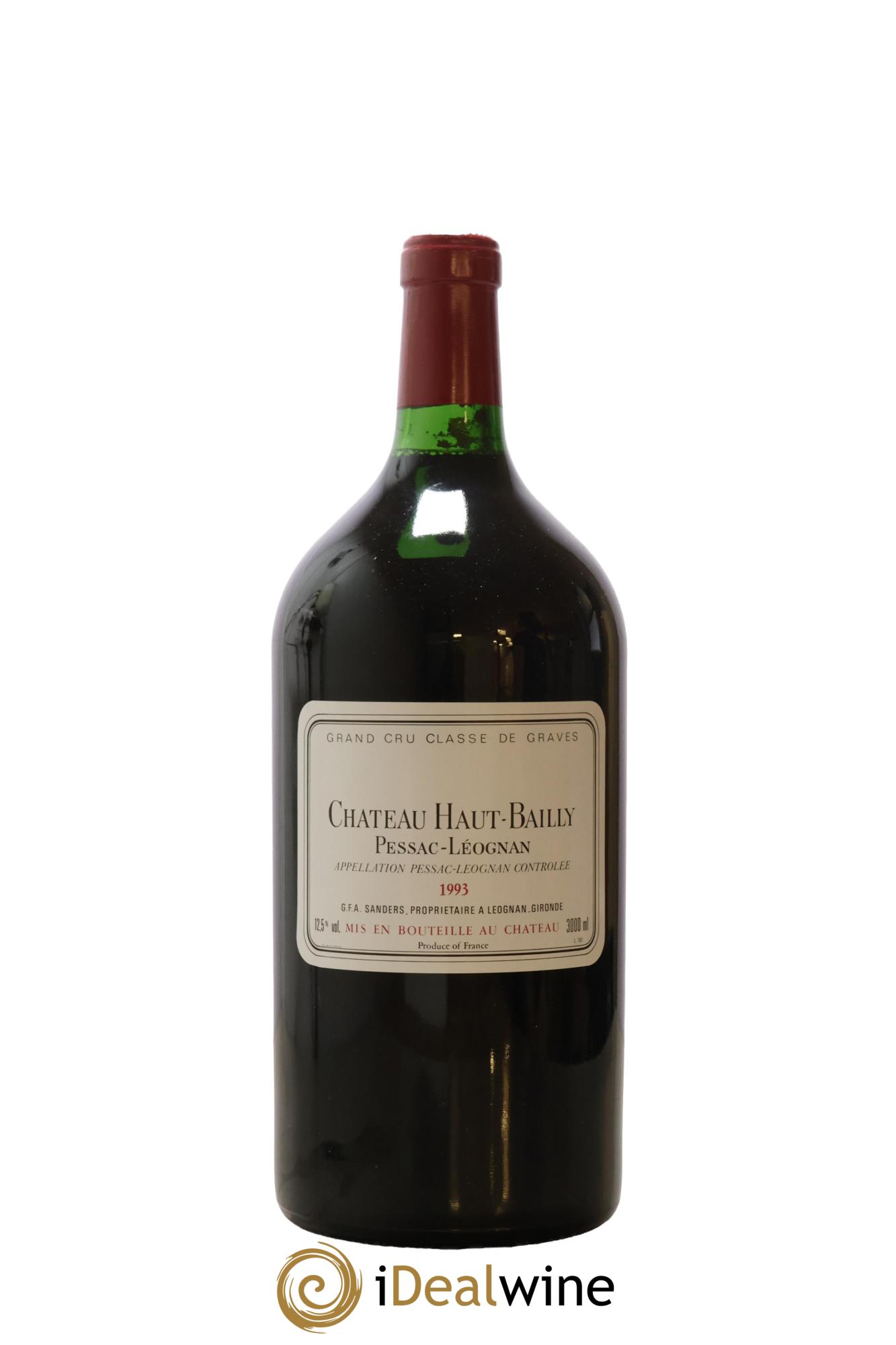 Château Haut-Bailly Cru Classé de Graves 1993 - Lot de 1 double magnum - 0