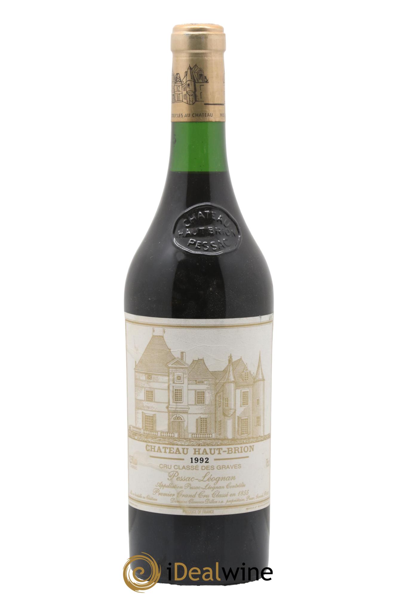 Château Haut Brion 1er Grand Cru Classé 1992 - Lot de 1 bouteille - 0