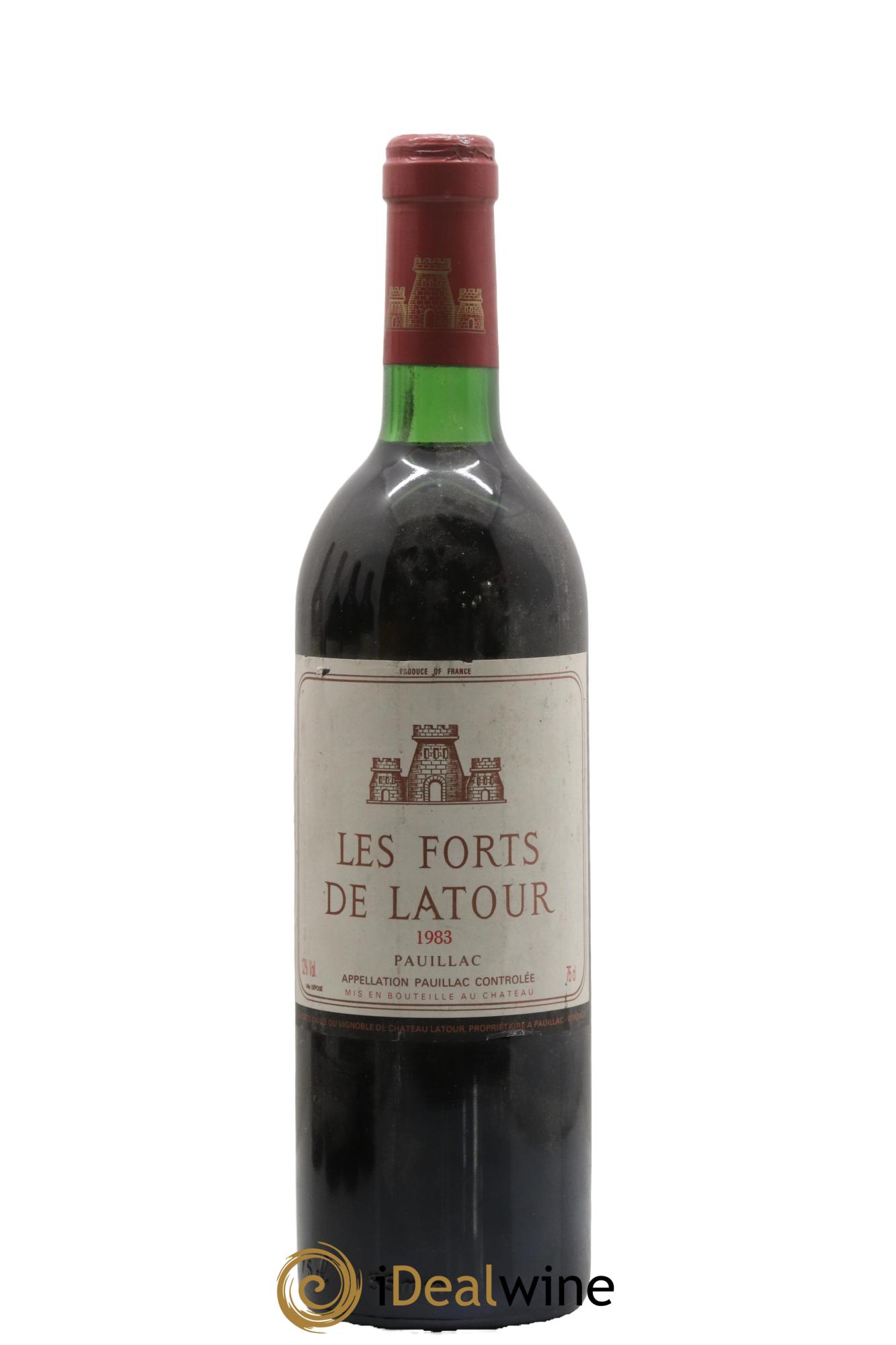 Les Forts de Latour Second Vin 1983 - Lot de 1 bouteille - 0