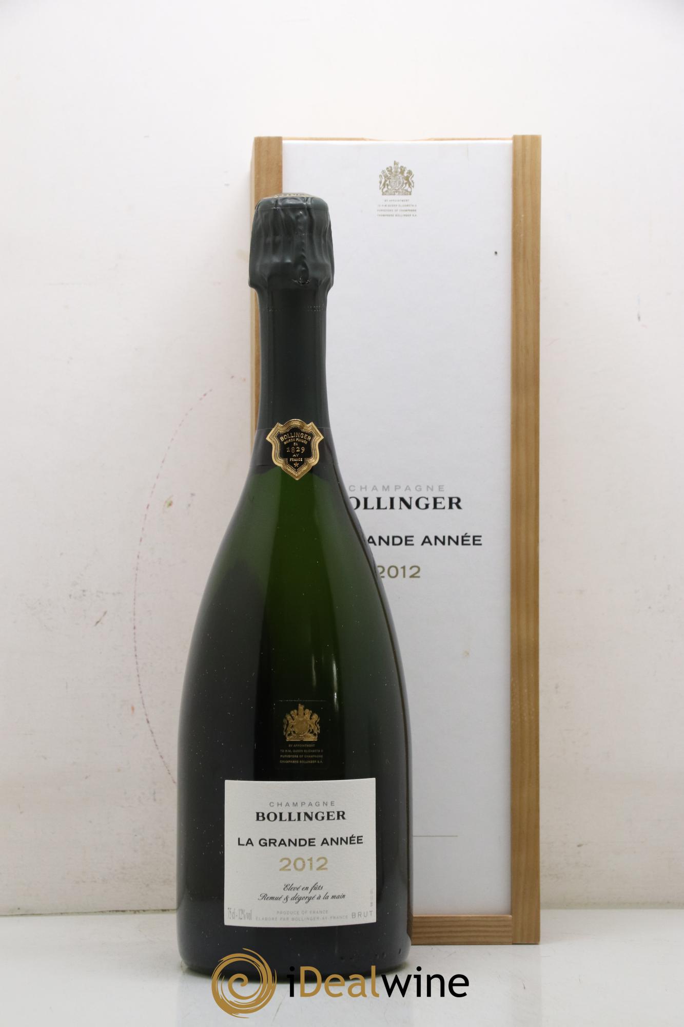 La Grande Année Brut Bollinger 2012 - Lot de 1 bouteille - 1