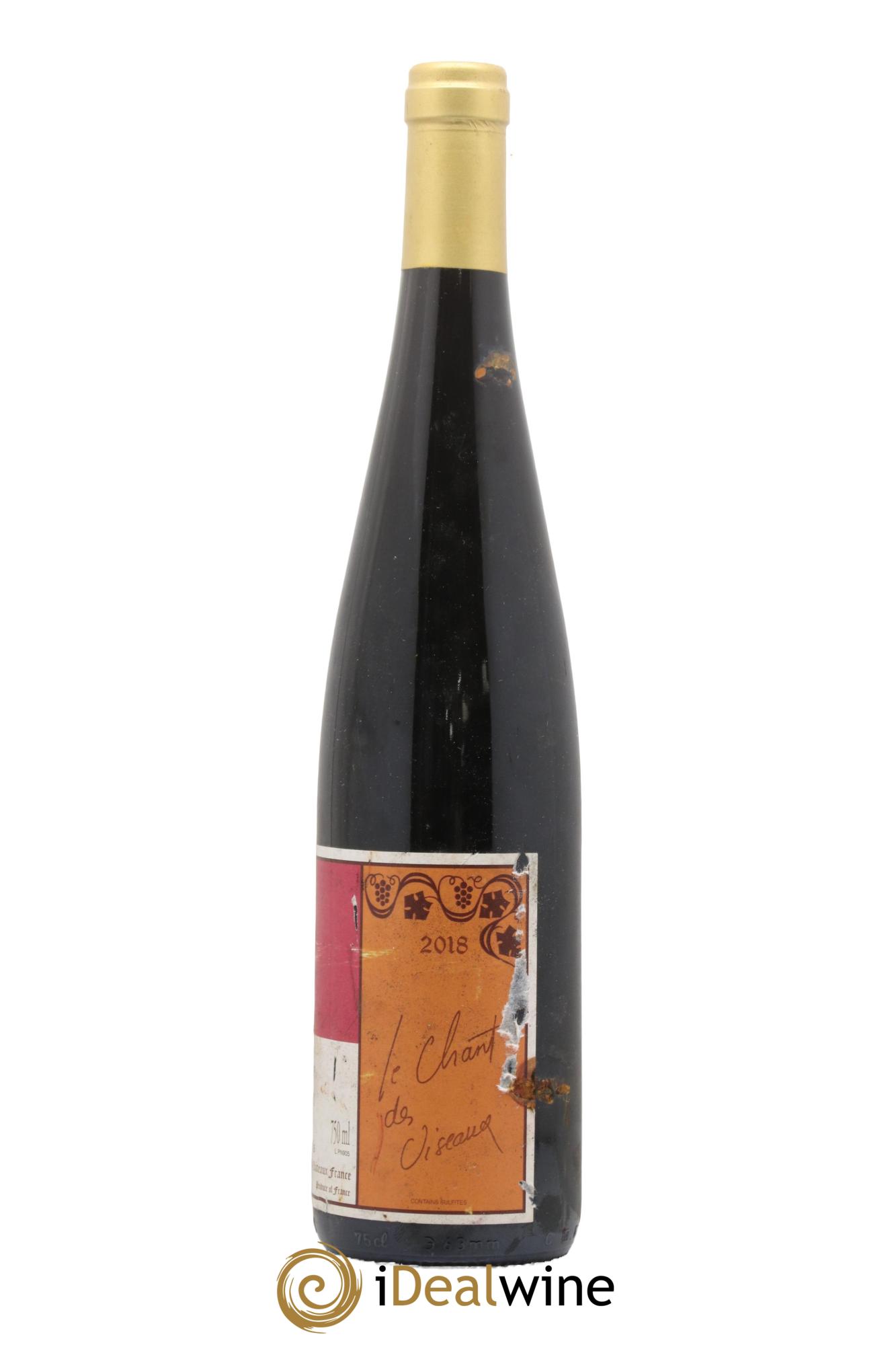 Alsace Pinot noir Le Chant des Oiseaux Gérard Schueller (Domaine) 2018 - Lot de 1 bouteille - 1