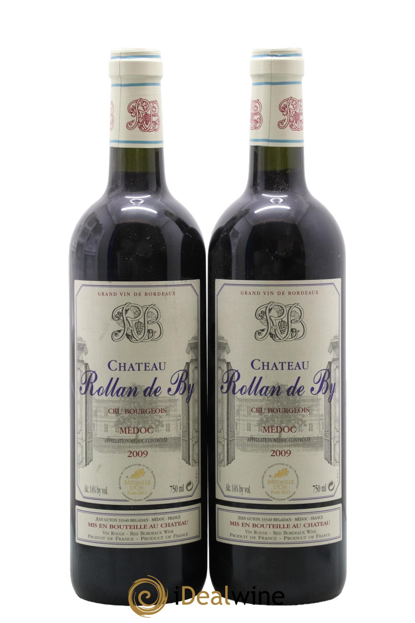 Château Rollan de By Cru Bourgeois 2009 - Lot de 2 bouteilles - 0