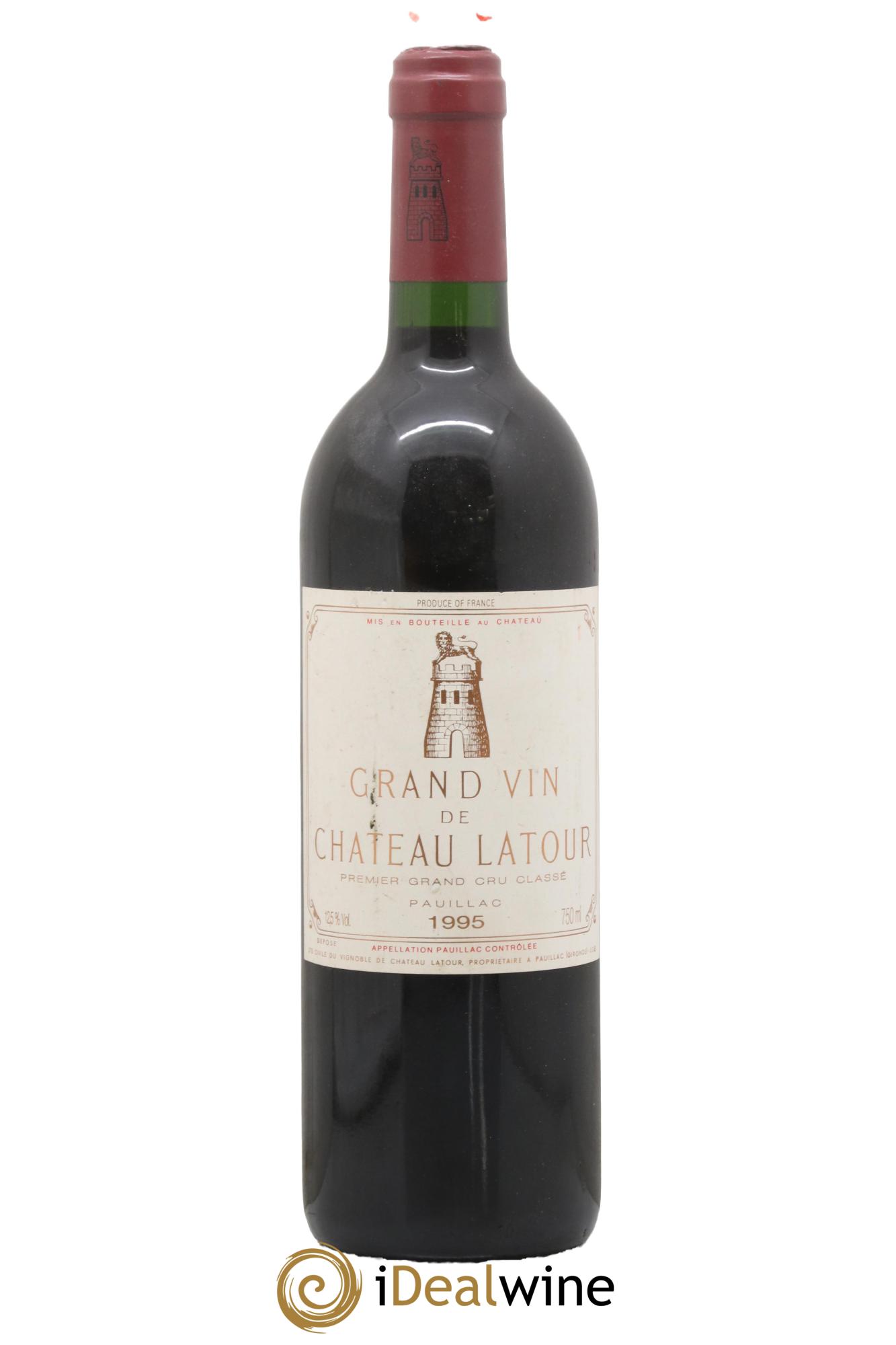 Château Latour 1er Grand Cru Classé 1995 - Lot de 1 bouteille - 0