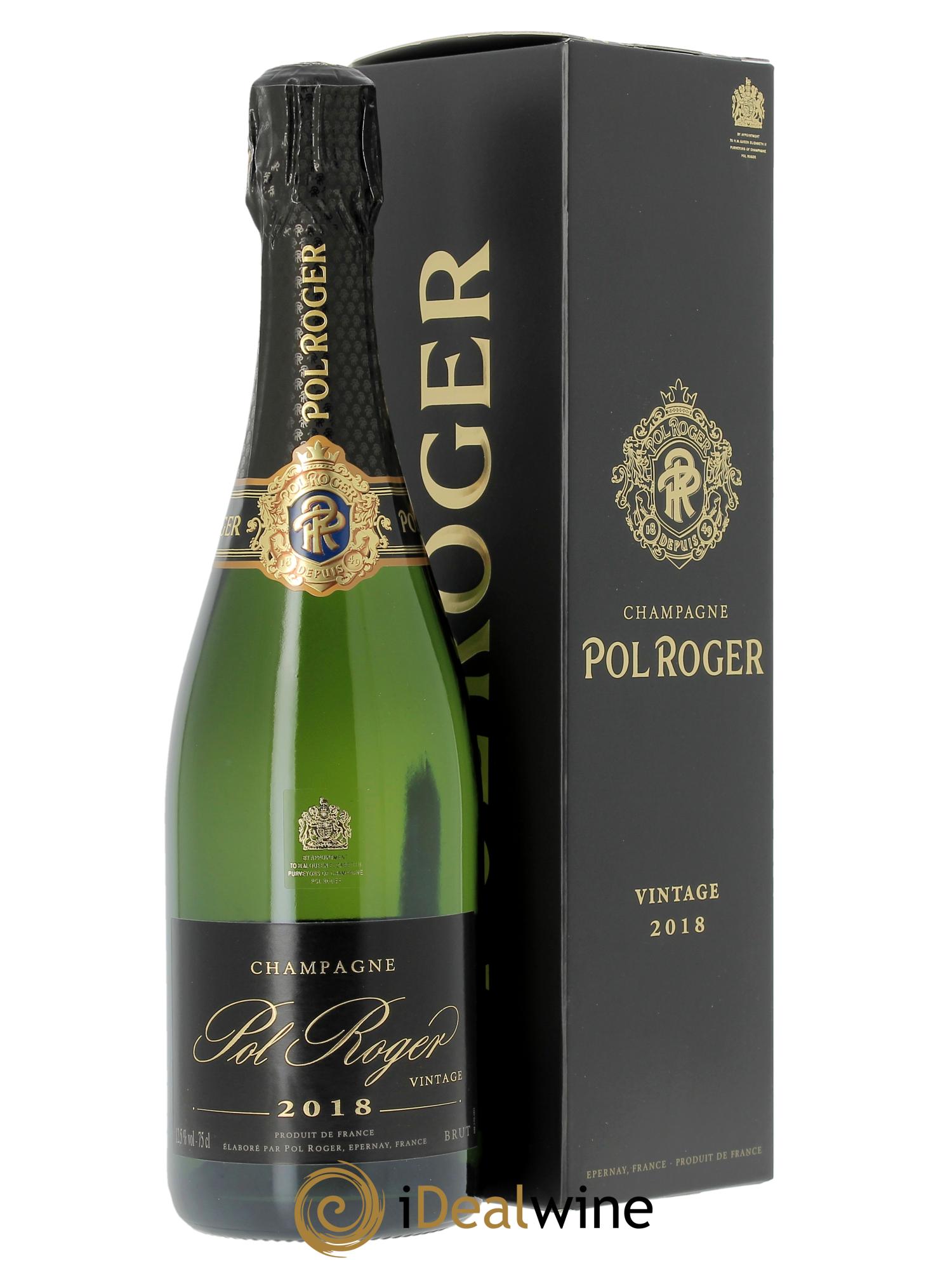 Brut Vintage Pol Roger  2018 - Lot de 1 bouteille - 0